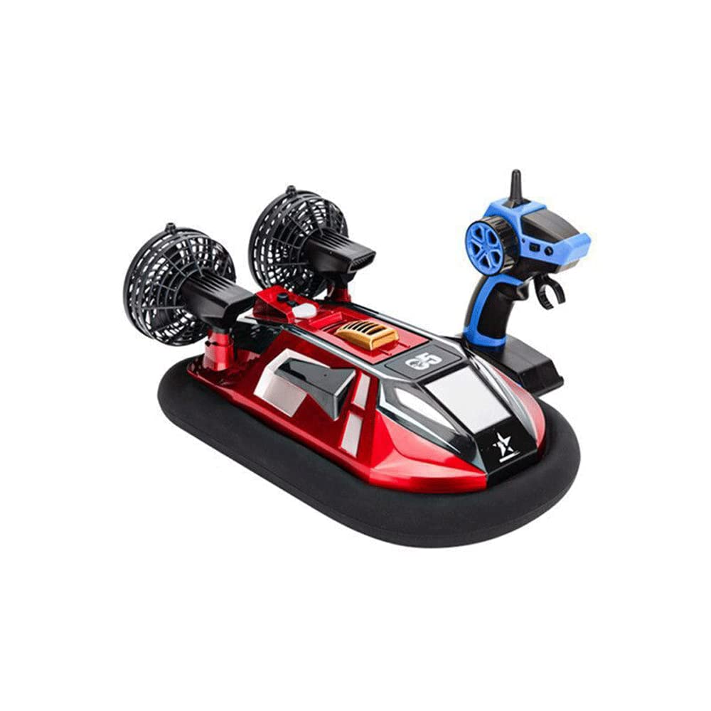 2.4G RC Amphibious Hovercraft - Remote Control Boat & All-Terrain Vehicle for Kids, Waterproof Electric Toy for Pool, Beach & Land - Perfect Birthday Gift for Boys & Girls (Indoor/Outdoor Play)