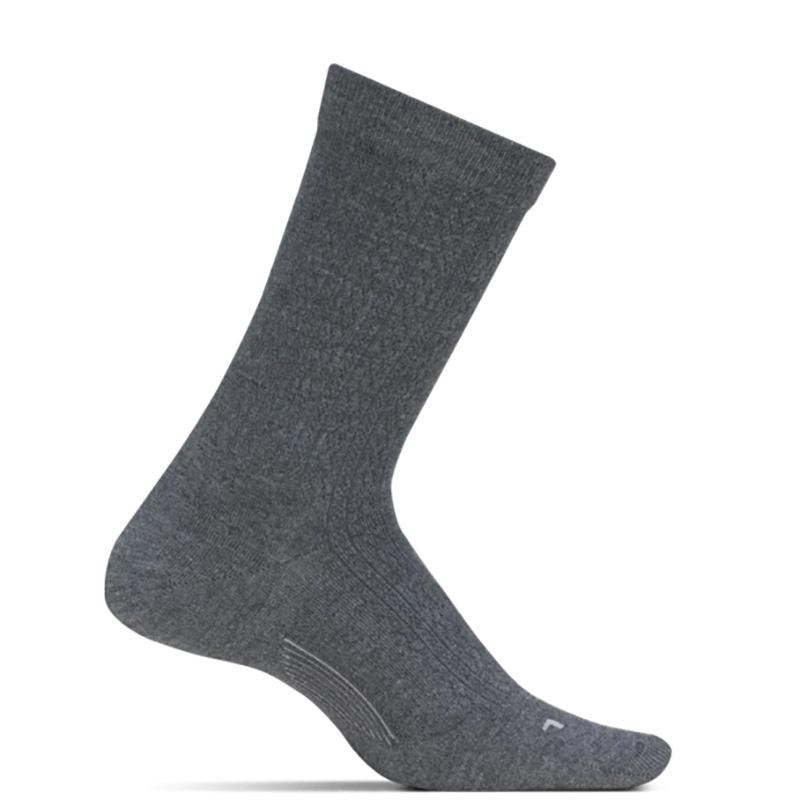 Feetures Texture Crew Socks for Women - Running, Hiking & Everyday Comfort - Breathable & Cushioned Performance Socks