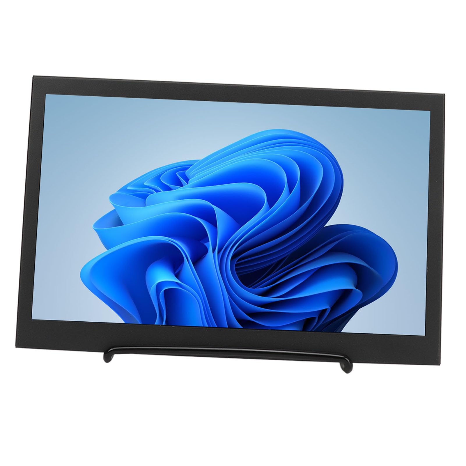 10in Portable External Monitor with 178° Viewing Angle, 1280x800 HD Resolution, Dual Speakers - USB HDMI Multimedia Display for Laptop, PC, DVR - Perfect for Work, Gaming & Travel