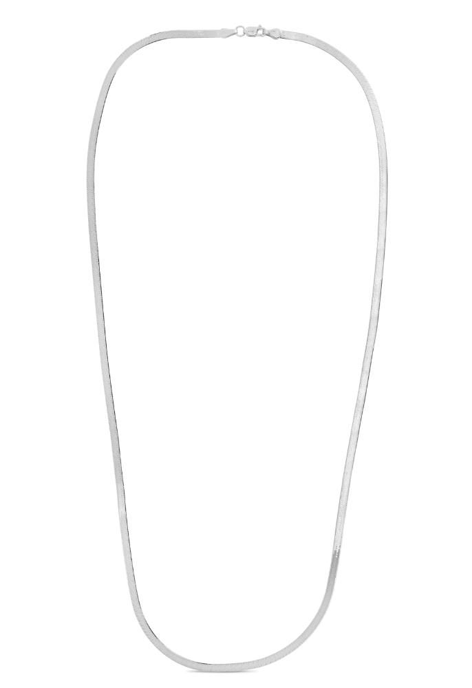14K Gold 2.8mm Imperial Herringbone Chain Necklace for Women - Elegant Layering Piece for Everyday Wear & Special Occasions