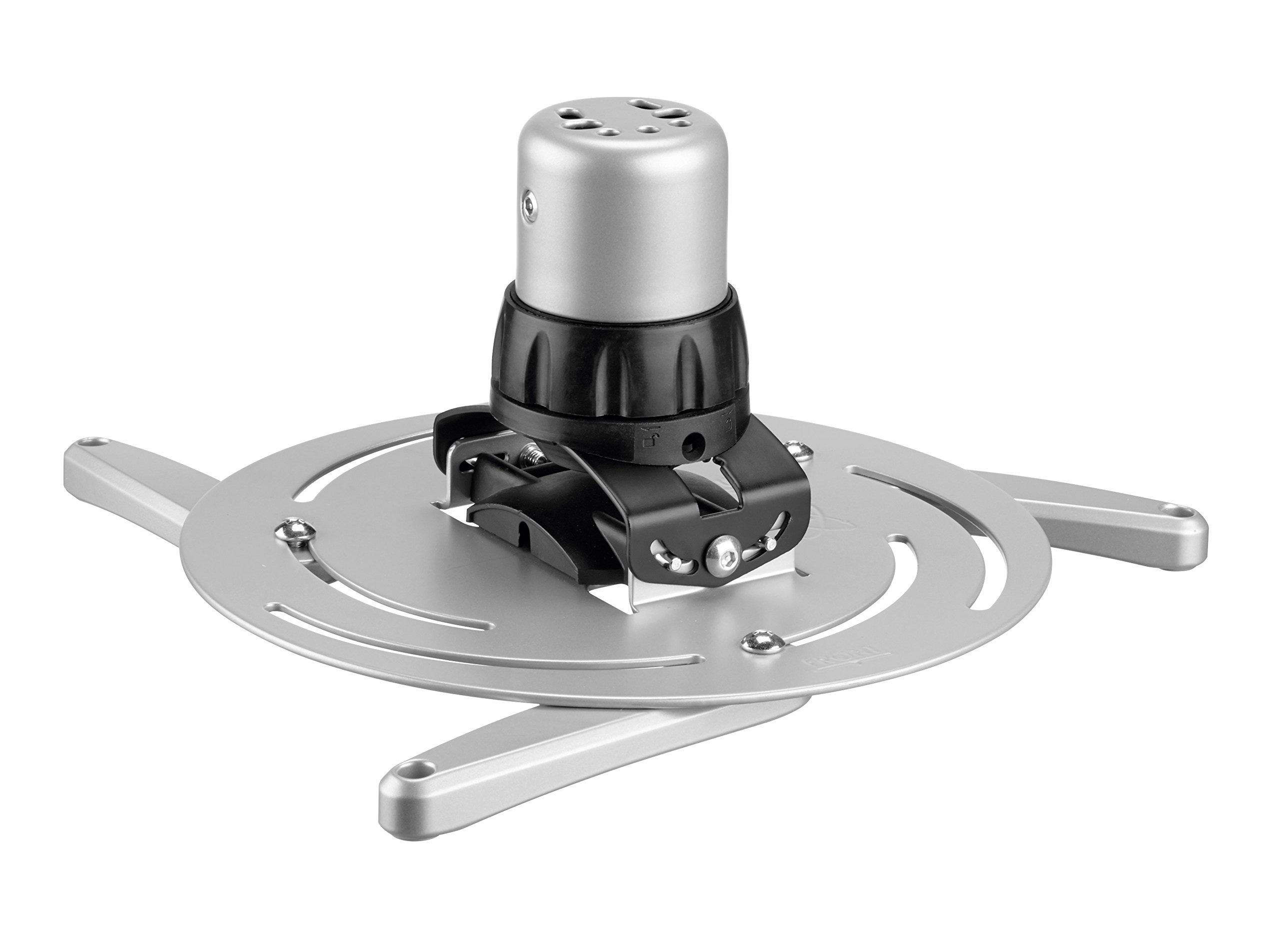 Vogel's 124mm Large Universal Ceiling Mount for Projectors - Heavy Duty Adjustable Projector Bracket for Home Theater, Classroom & Office Installations