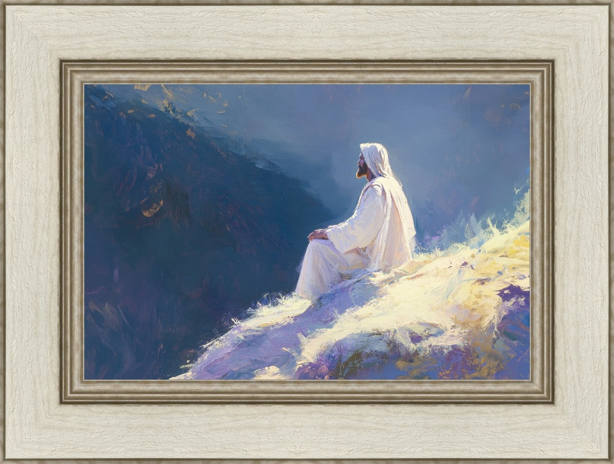 Contemplation By Justin Anna Culebro - Abstract Wall Art Painting for Home & Office Decor | Perfect for Living Room, Bedroom or Meditation Space