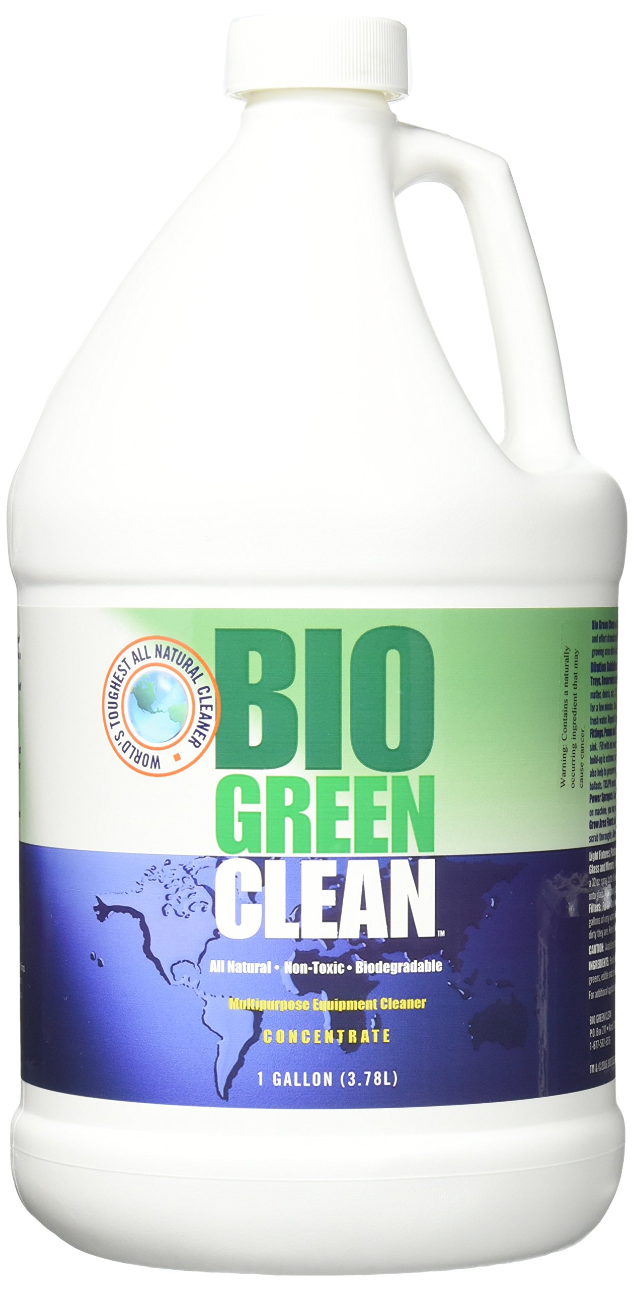 Bio Green Clean Industrial Equipment Cleaner Concentrate - 1 Gallon | Heavy-Duty Degreaser for Machinery, Tools & Workshop Surfaces | Eco-Friendly, Non-Toxic Formula for Factories, Garages & Industrial Use