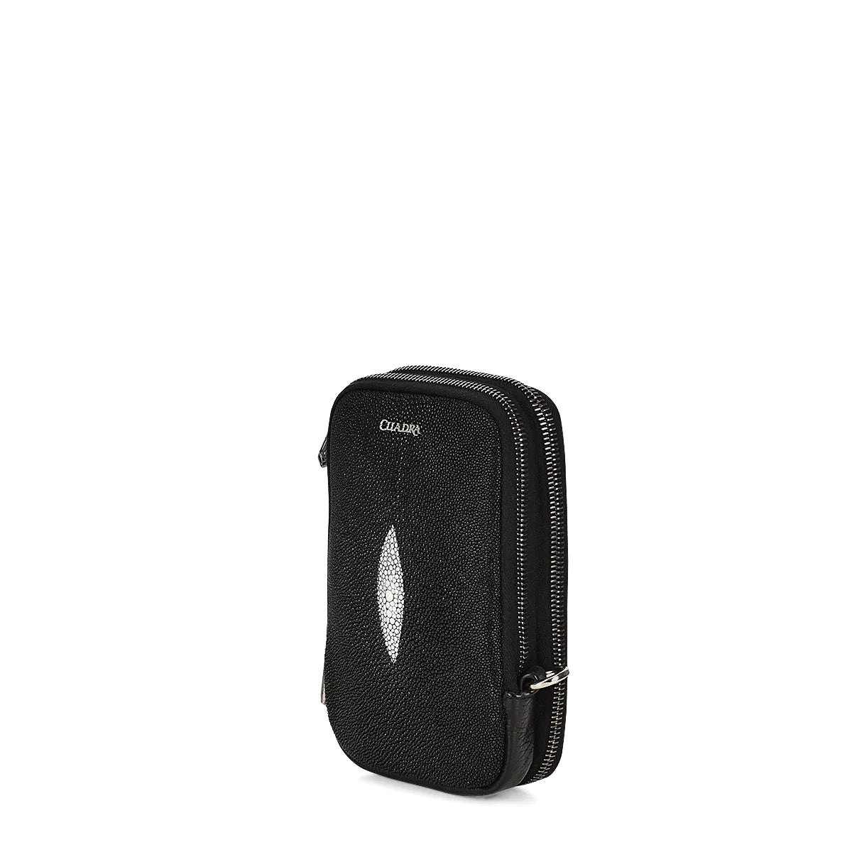 BOC05MA Stylish Cuadra Black Small Fashion Stingray Messenger Bag for Men & Women - Perfect for Work, Travel & Everyday Use
