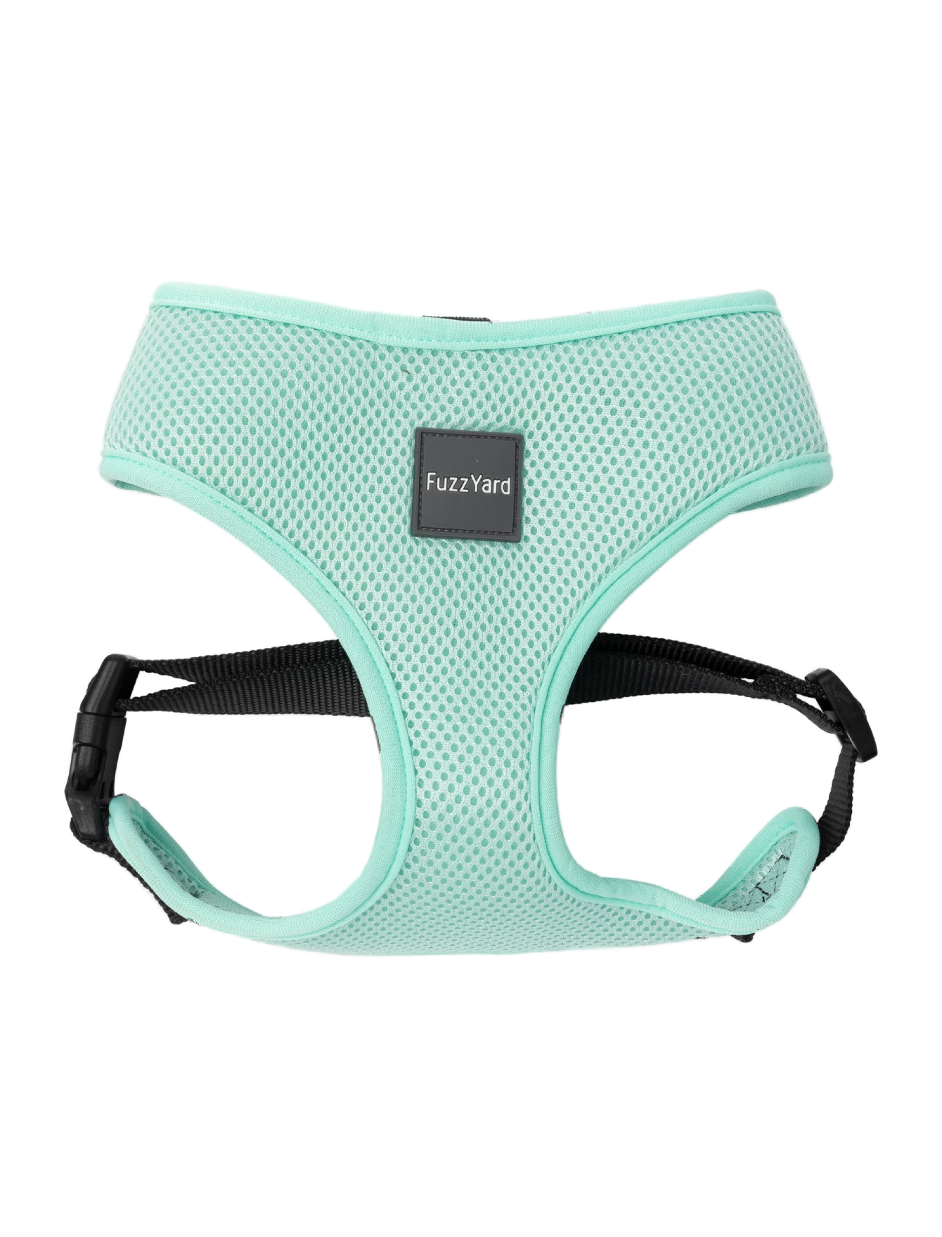FuzzYard Soft No-Pull Dog Harness in Mint Green - Adjustable & Breathable for Small to Large Dogs - Perfect for Walking, Training & Outdoor Adventures