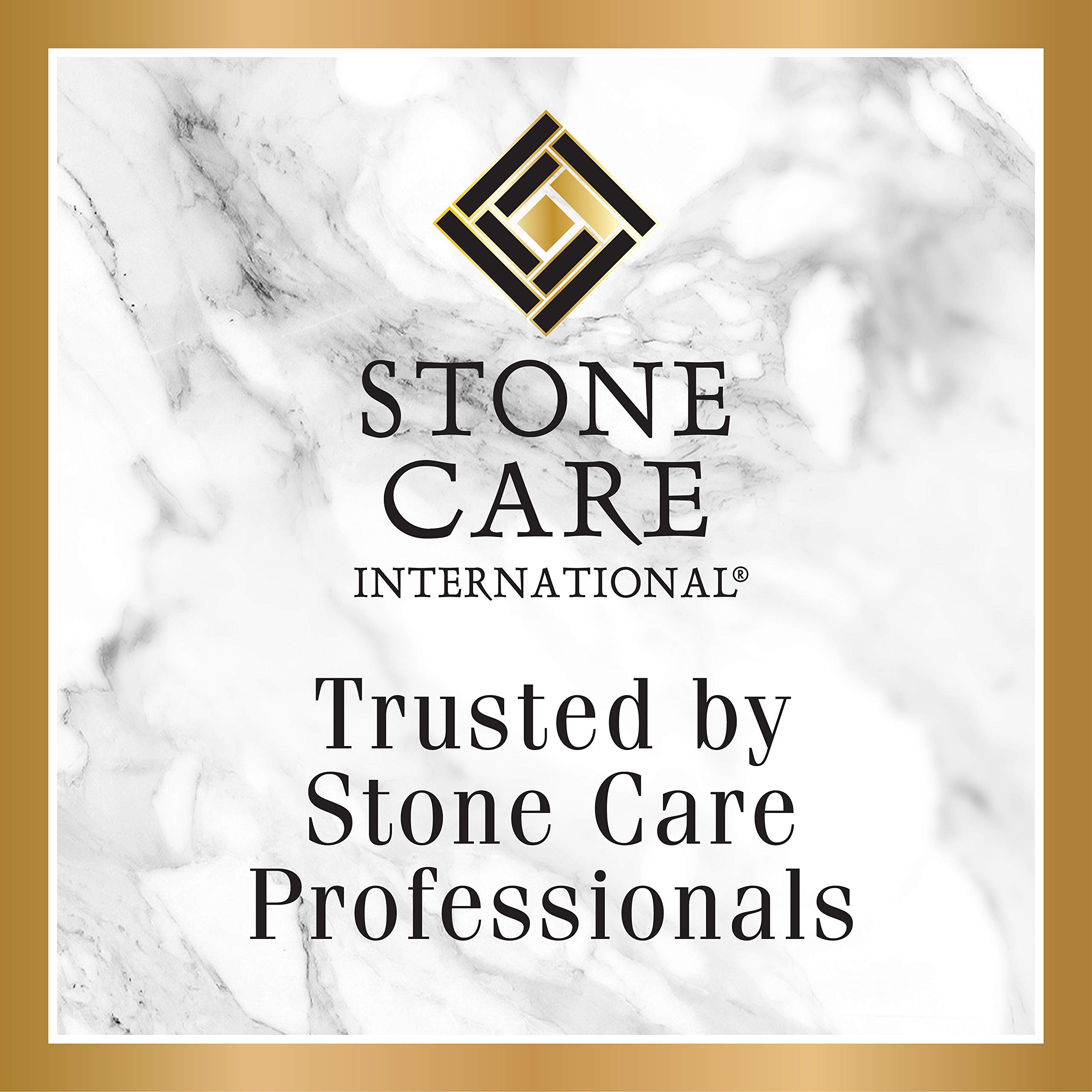 Stone Care International Granite Stone Sealer, Cleaner & Polish - Protects Granite, Marble, Soapstone, Quartz, Quartzite, Slate, Limestone, Corian, Laminate & Tile Countertops | Ideal for Kitchen, Bathroom & Outdoor Stone Surfaces