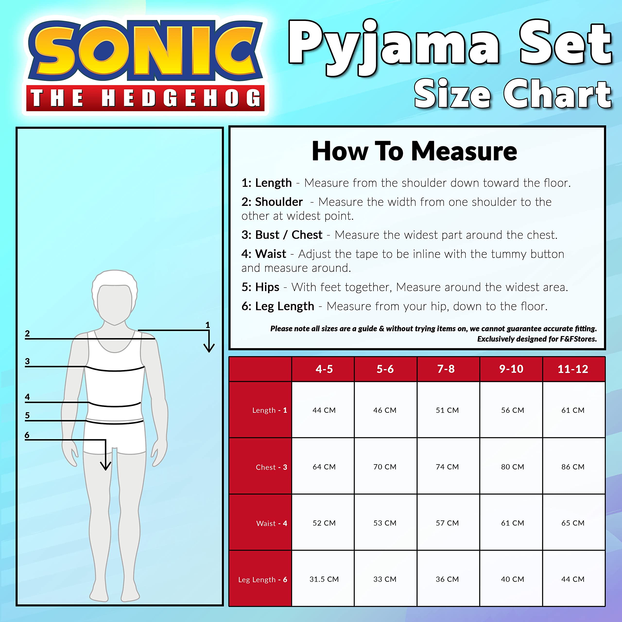 **Sonic the Hedgehog Boys' Pajama Set - Soft & Breathable Summer Nightwear for Kids Ages 4-12 - Short Sleeve PJs for Boys, Lounge Wear & Gamer Gifts - Perfect for Sleepovers, Gaming Nights & Relaxing at Home**