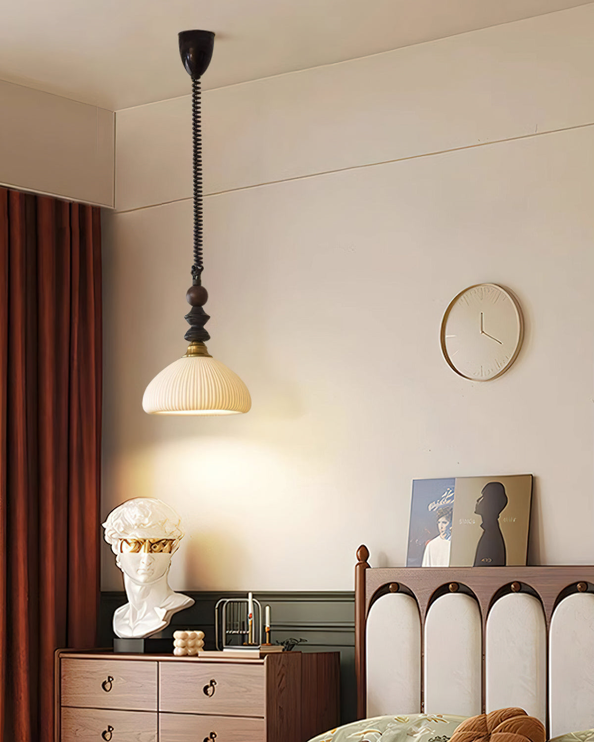 Econiko Modern Pendant Lamp - Stylish Hanging Light Fixture for Kitchen Island, Dining Room, and Living Room Decor