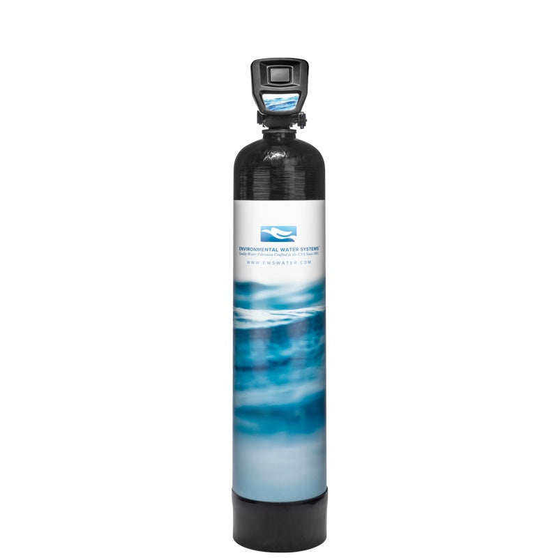 EWS 1465 Whole Home Water Filtration System with Chloramine Treatment & Water Conditioning | Remove Contaminants for Cleaner Drinking, Showering & Household Water Use