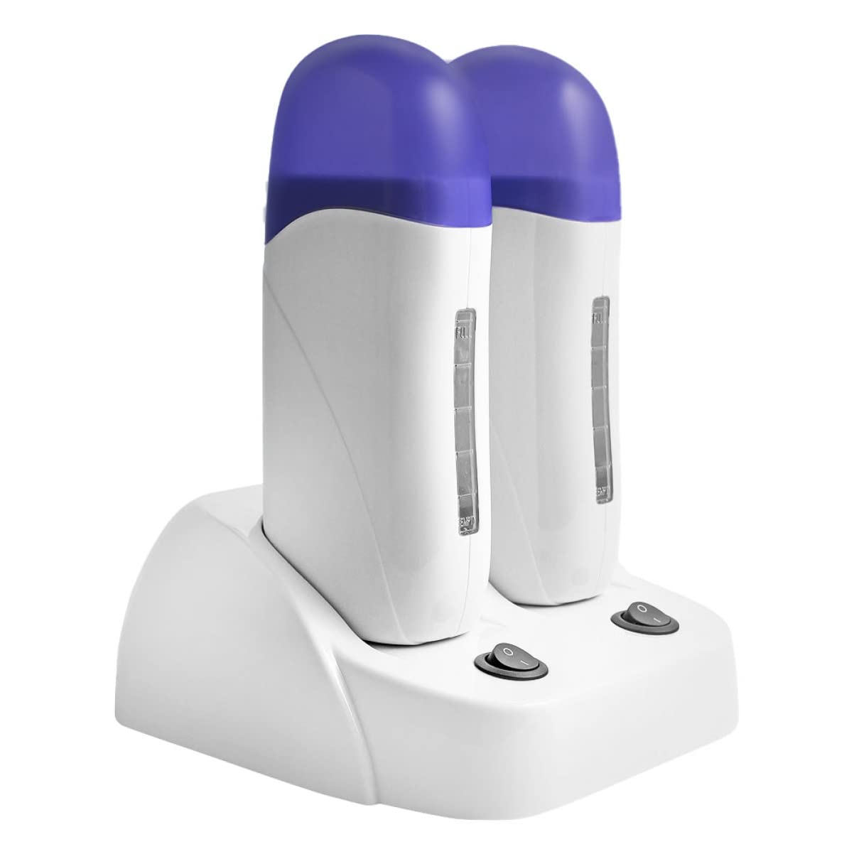 Professional Double Seat Wax Warmer Machine for Hair Removal - Compact & Sturdy Wax Melting Pot with US Plug - Perfect for Home Use, Salons & Spa Treatments