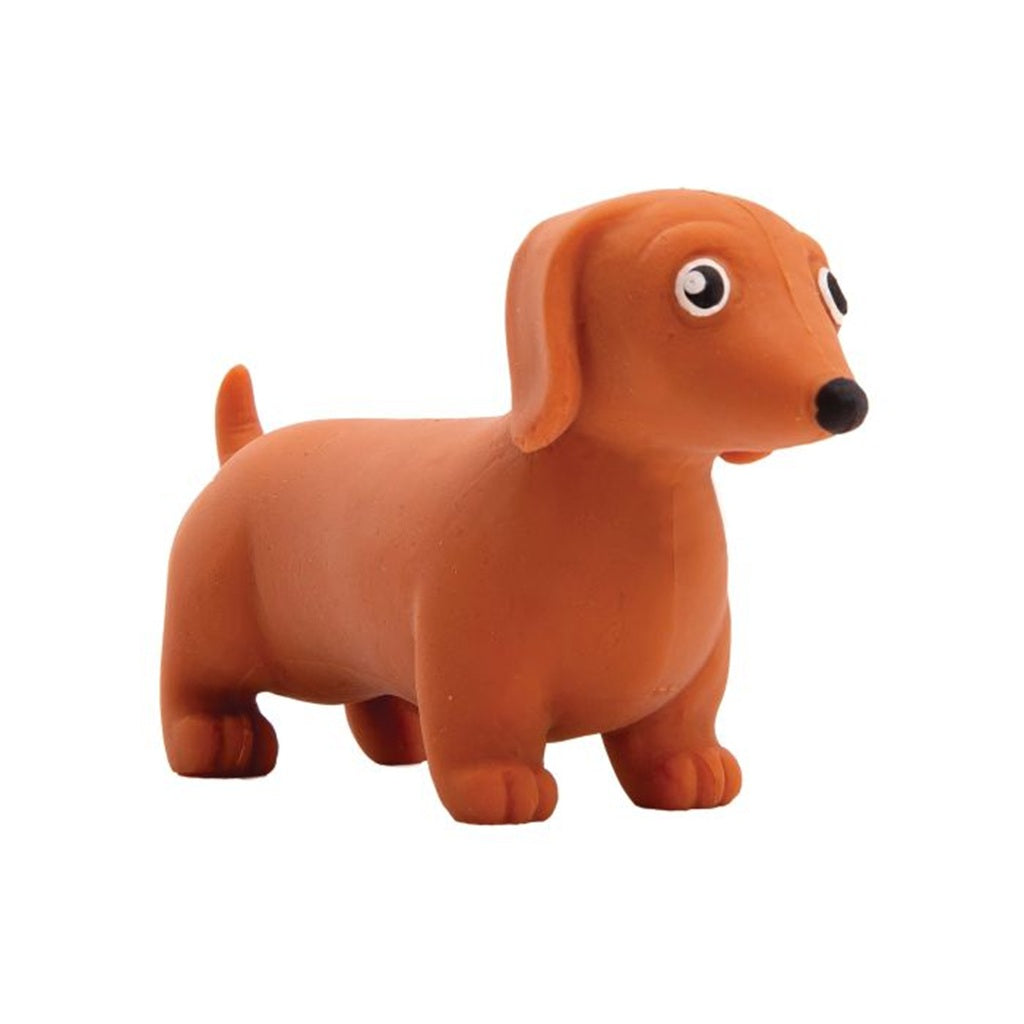 IsGift Stretchy Sausage Dog Stress Relief Toy - Fun & Squeezable Anxiety Relief for Kids & Adults - Perfect for Office, Classroom, and Home Relaxation