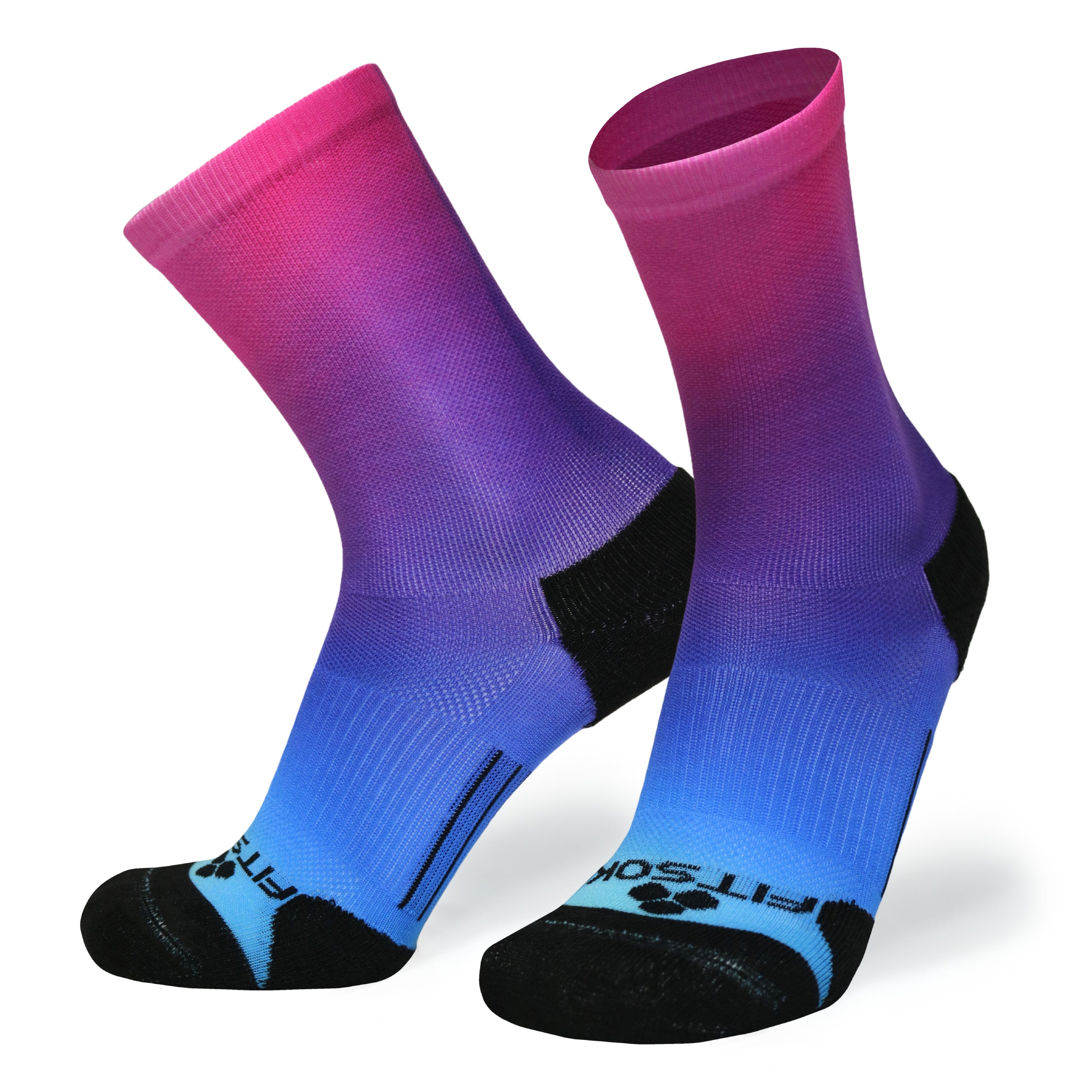 Wise Aura Crew Socks 3 Pack - Soft & Comfortable Cotton Socks for Men & Women - Perfect for Casual Wear, Sports & Daily Use