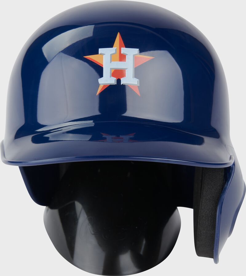 Houston Astros MLB Collectible Mini Batting Helmet - Official Licensed Replica - Perfect for Baseball Fans, Display & Memorabilia Collection - Great Gift for Sports Enthusiasts & Game Room Decor