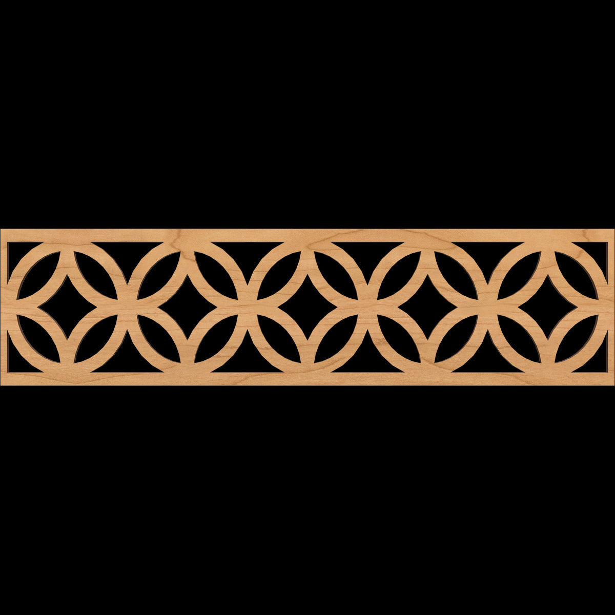Crosby Fretwork Moulding - Decorative Wood Trim for Home & Furniture DIY Projects - Perfect for Cabinets, Doors, and Wall Accents