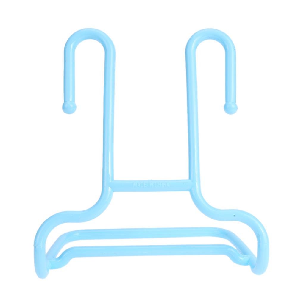 2-Pack Plastic Shoe Hanger Drying Rack with Hooks - Space Saving Closet Organizer for Dehumidifying & Storing Shoes - Perfect for Bathroom, Laundry Room, Dorm & Small Space Storage