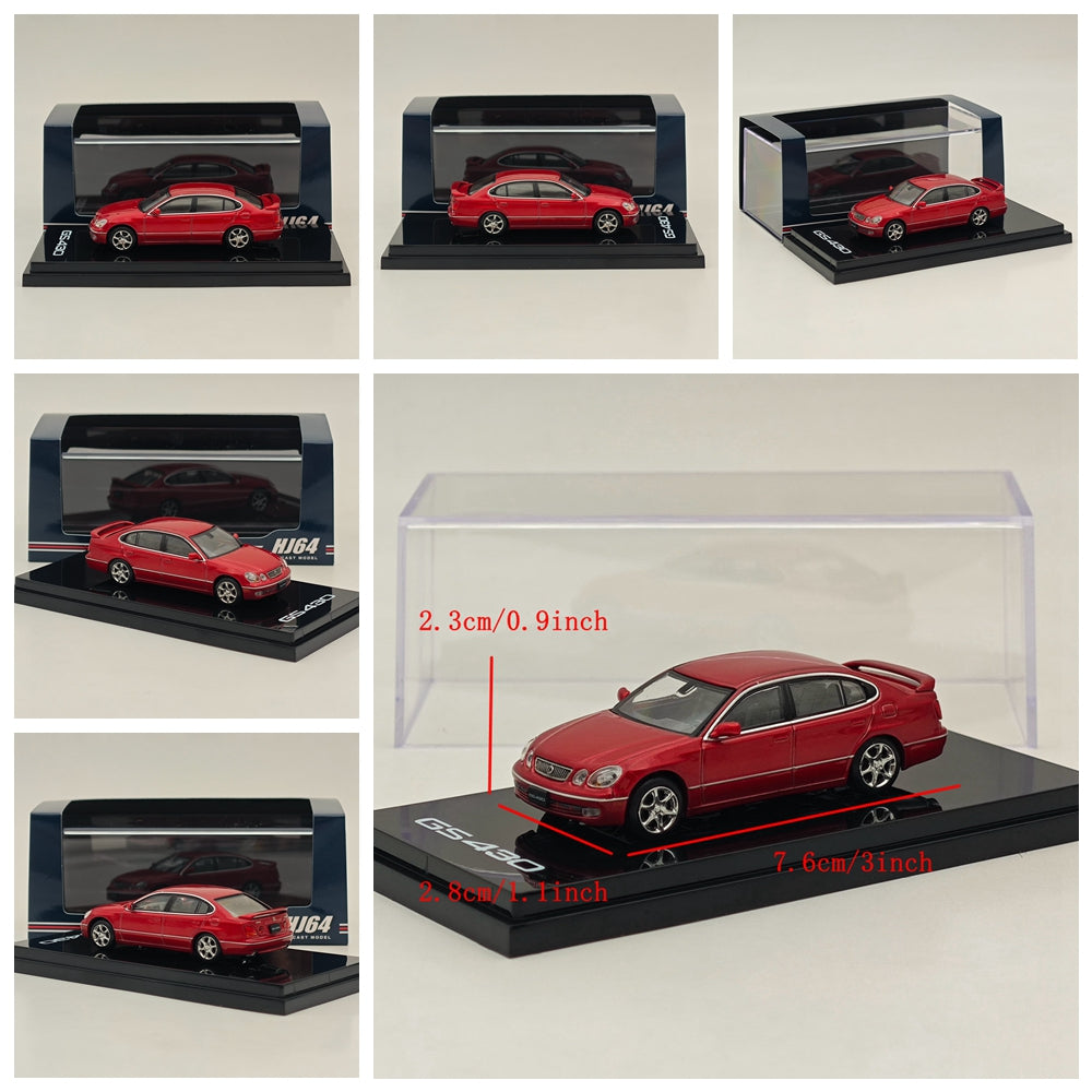 1/64 Scale Hobby Japan LEXUS GS430 Diecast Model Car - Limited Edition Collectible Toy for Car Enthusiasts & Display - Perfect for Home Decoration, Office Desk Display, and Gift Giving