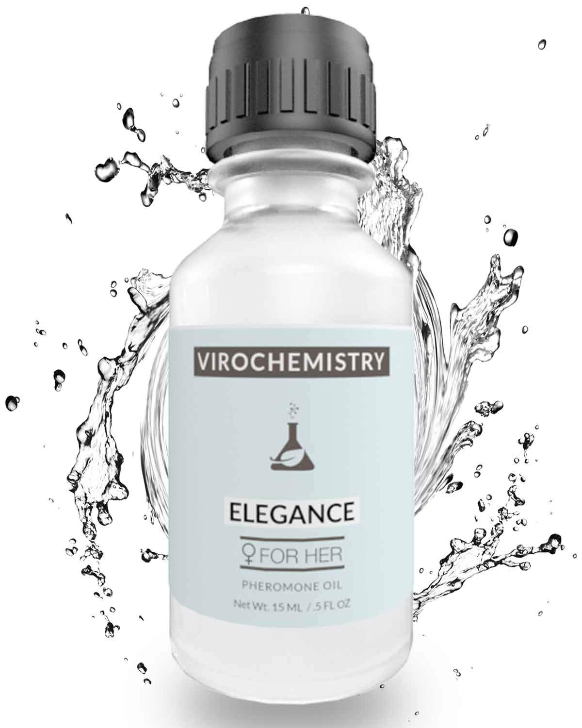 Elegant Ultra Strength Organic Pheromone Perfume Oil for Women - 15mL Concentrate with Human-Grade Pheromones to Attract Men | Perfect for Date Nights, Romantic Evenings & Confidence Boosting