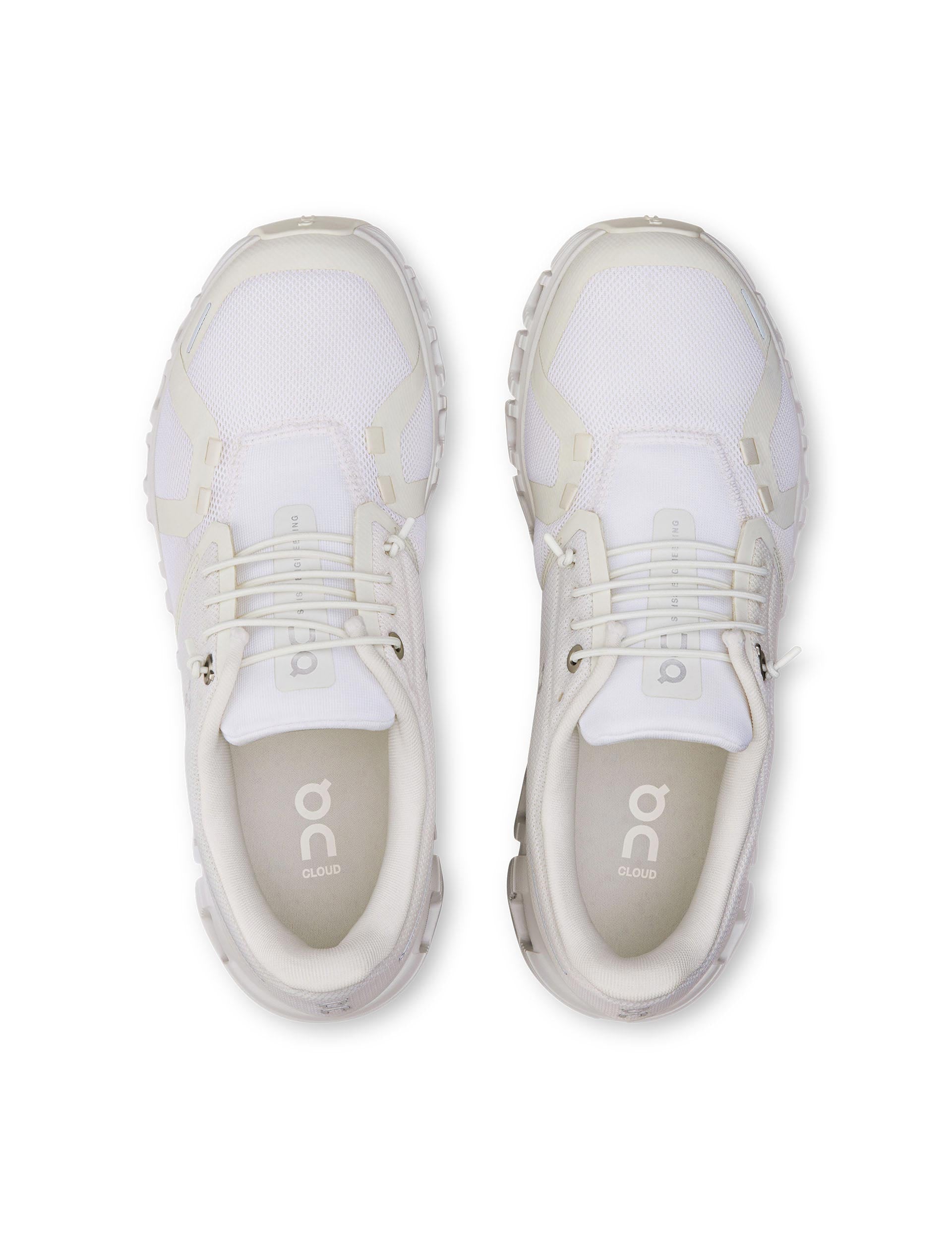 Women's On Running Cloud 6 White Sneakers - 3WF10061200 - Lightweight Running Shoes for Women | Perfect for Jogging, Gym Workouts & Everyday Comfort