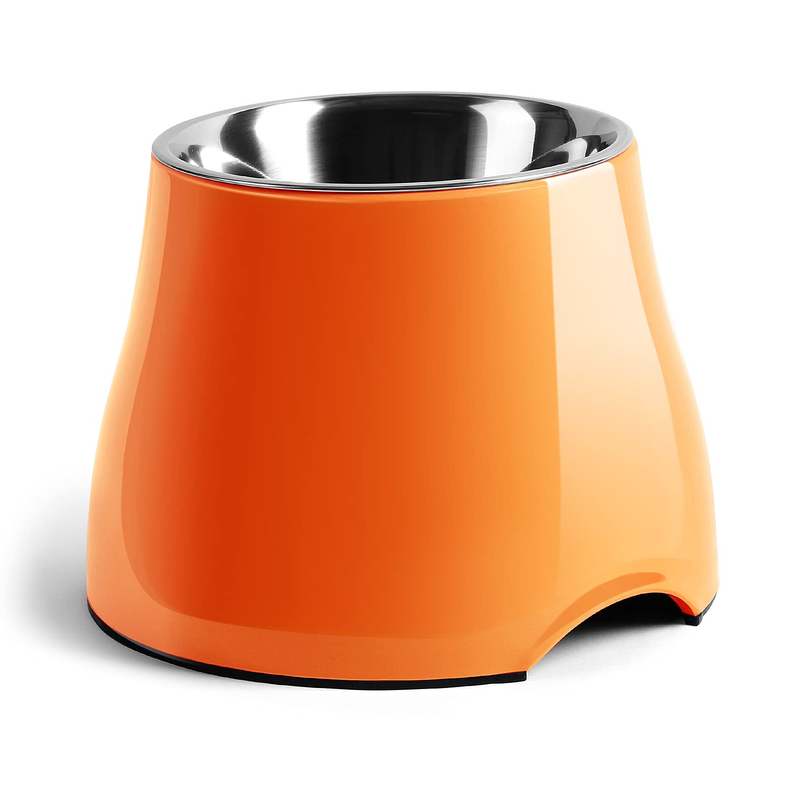 Yoken Elevated Dog Bowls - Non-Slip Stainless Steel Raised Pet Food Bowls for Small & Medium Dogs - Helps Prevent Neck Strain & Vertebrae Issues - Perfect for Home, Kitchen or Outdoor Use