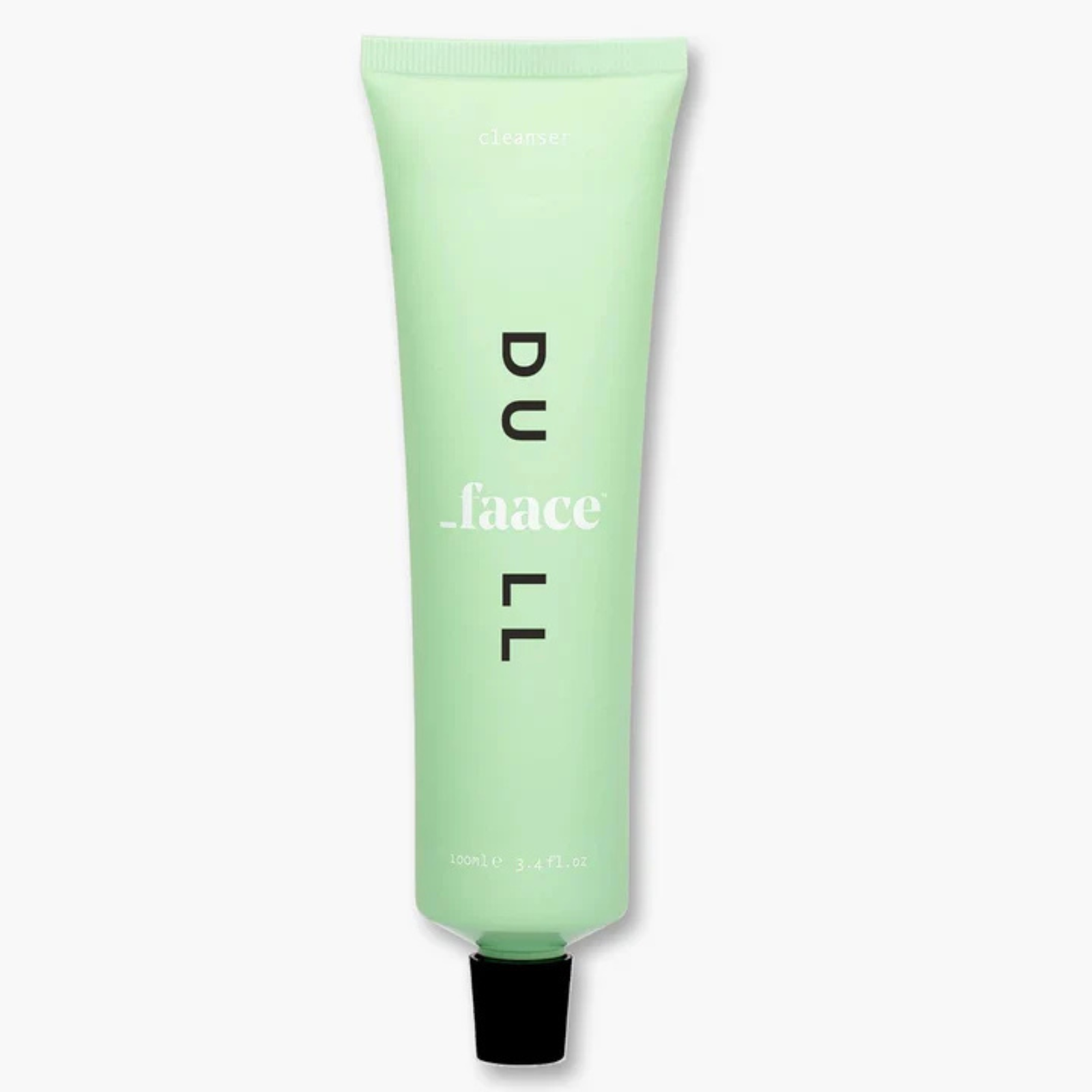 Faace Dull Face Cleanser Mask - Pore Minimizer & Skin Smoother with Kaolin Clay, Turmeric, Vitamins C & E | Hydrating Hyaluronic Acid, Green Tea & Avocado Oil | Vegan Skincare for Dullness & Uneven Texture (3.4oz) - Perfect for Morning Routine & Post-Workout Refresh