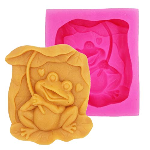 Happy Little Frog Silicone Soap Molds - DIY Handmade Soap Making Supplies for Tiny Animal Crafts, Bath Bombs & Candle Making by YSCEN | Perfect for DIY Gifts, Party Favors & Home Decor