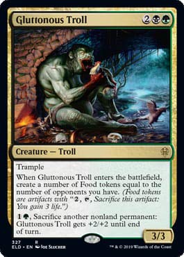 Gluttonous Troll - Exclusive Brawl Deck for Collectible Card Game | Perfect for MTG Players and Fantasy Gaming Enthusiasts