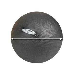 FitBALL Body Therapy Ball - 5 Inch Muscle Massage Ball for Pain Relief & Recovery - Perfect for Yoga, Pilates, and Deep Tissue Massage at Home or Gym