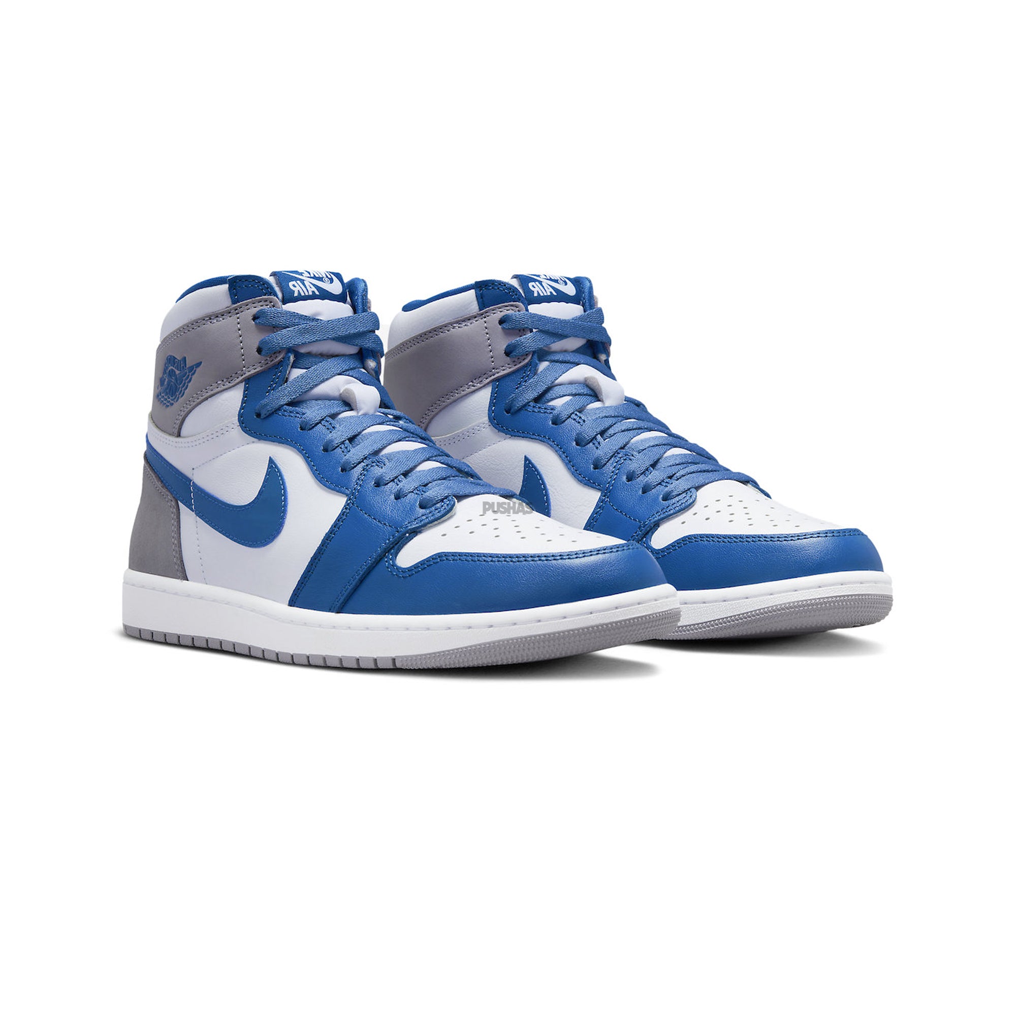 Air Jordan 1 High OG 'True Blue' Retro Sneakers (2022 Release) - Men's Basketball Shoes for Streetwear & Casual Style