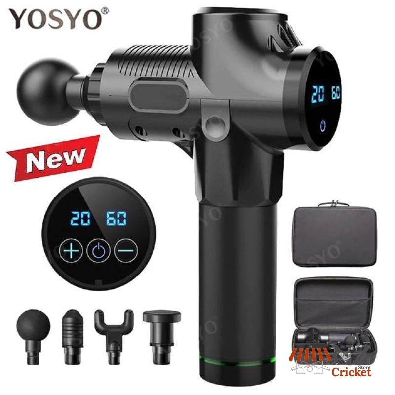 Deep Tissue Massage Gun with LCD Display - Portable Muscle Massager for Pain Relief & Recovery - Perfect for Athletes, Gym Workouts & Home Use