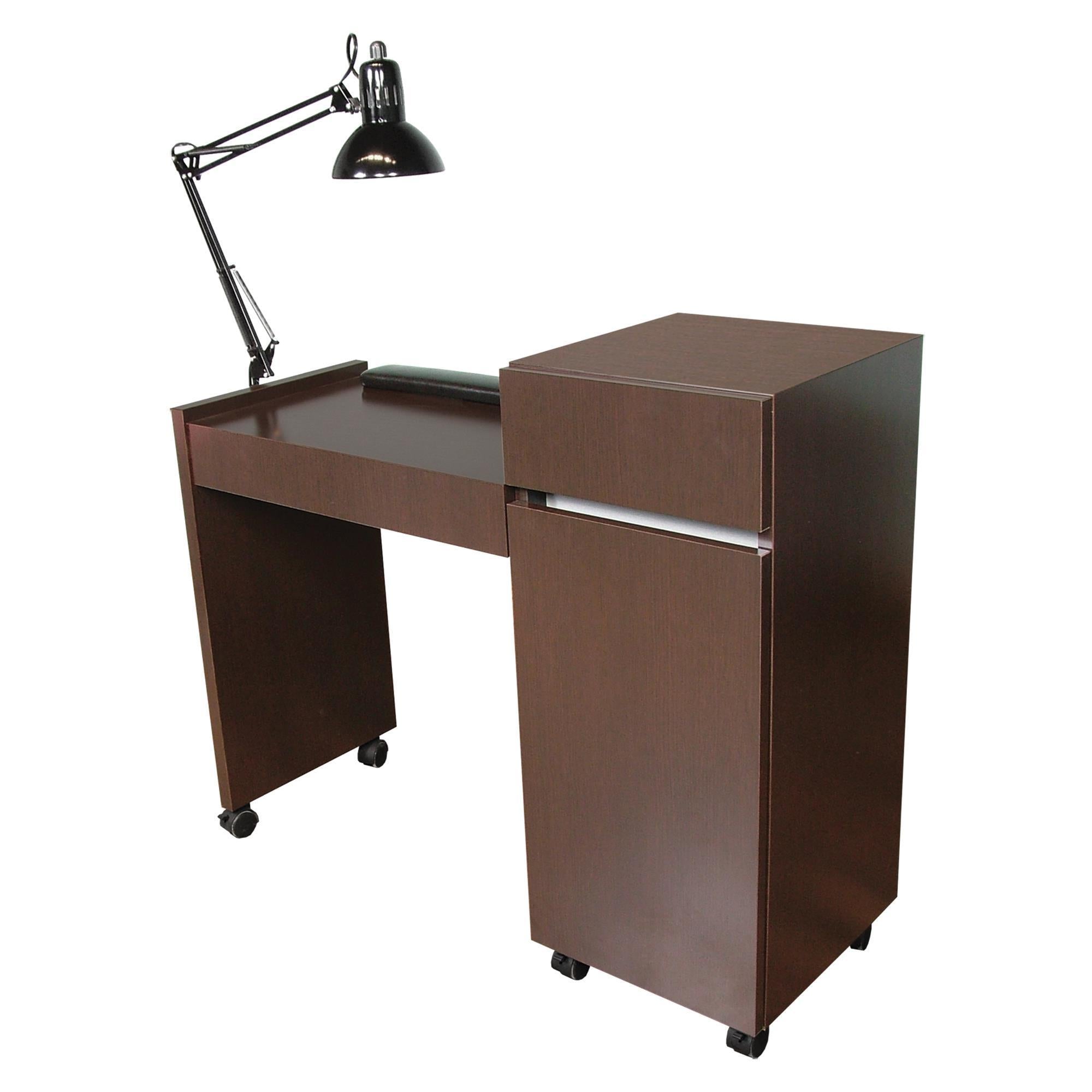 Professional Collins Reve Manicure Table for Nail Salon & Home Use - Portable Manicure Station with Storage, Perfect for Nail Technicians & DIY Nail Care