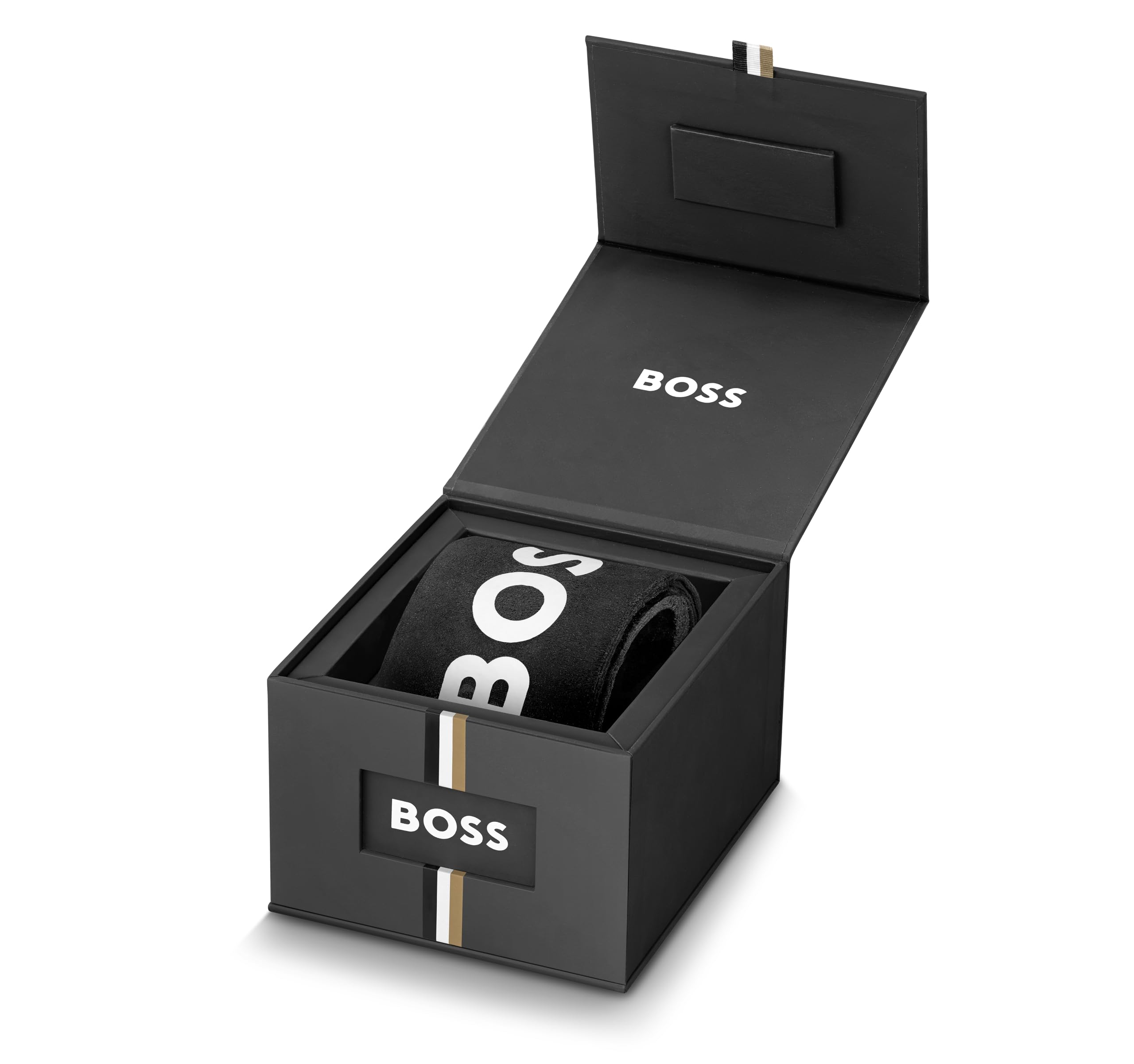 BOSS Men's Chronograph Quartz Watch - Stainless Steel Pilot Watch with Date Window, Water Resistant, for Business, Casual & Outdoor Use