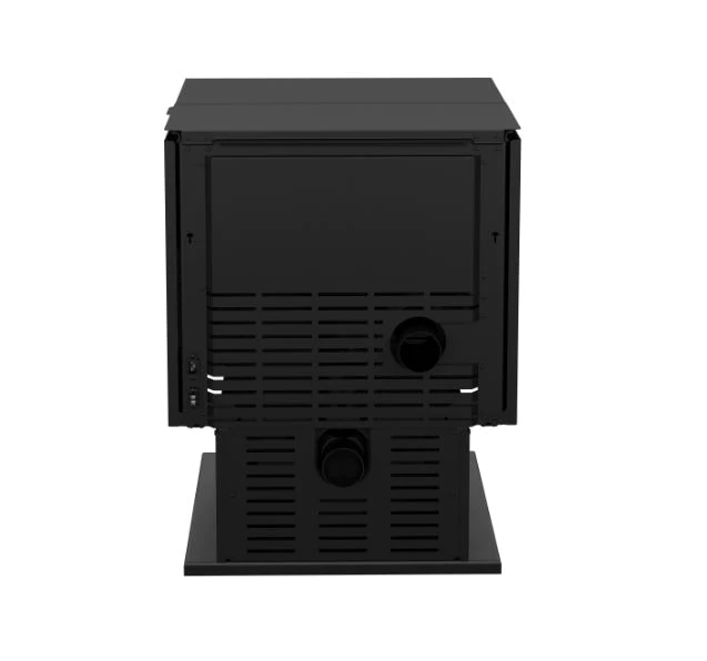 Drolet Eco 55 Pellet Stove with 3 Ground Floor Kit DP00070KVG - Efficient Home Heating for Living Rooms, Basements & Cabins