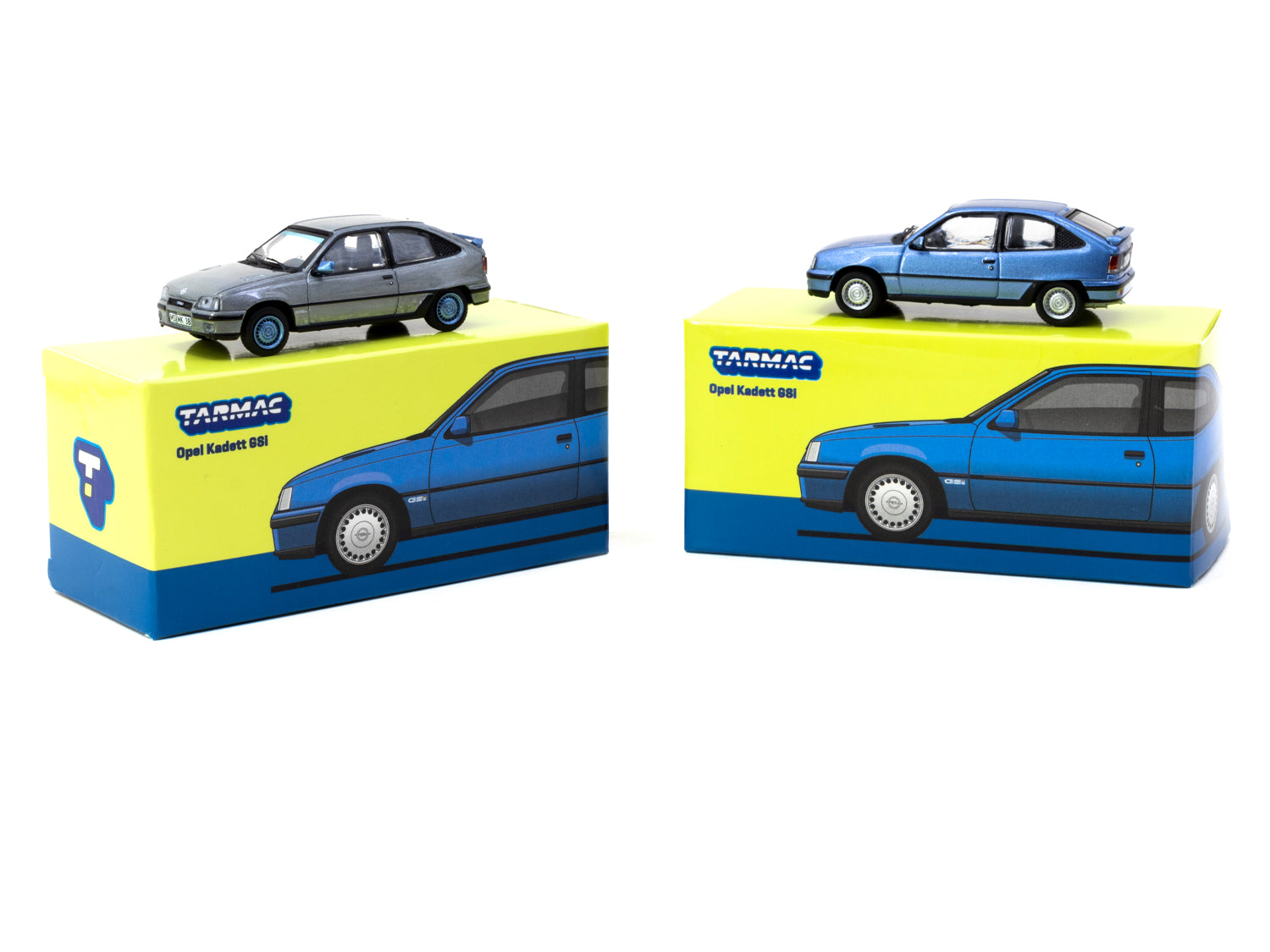 Tarmac Works 1/64 Scale Opel Kadett Gsi Diecast Model Car - Blue Metallic Finish | Collectible Miniature Vehicle for Display & Racing Scenes | Perfect for Diecast Collectors & Car Enthusiasts
