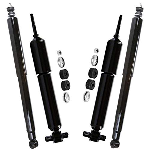 4PCS Front & Rear Shock Absorber Set for Pickup Truck RWD - Compatible with KS42304 & KS47134 - Smooth Ride & Enhanced Stability for Off-Road & Daily Commuting