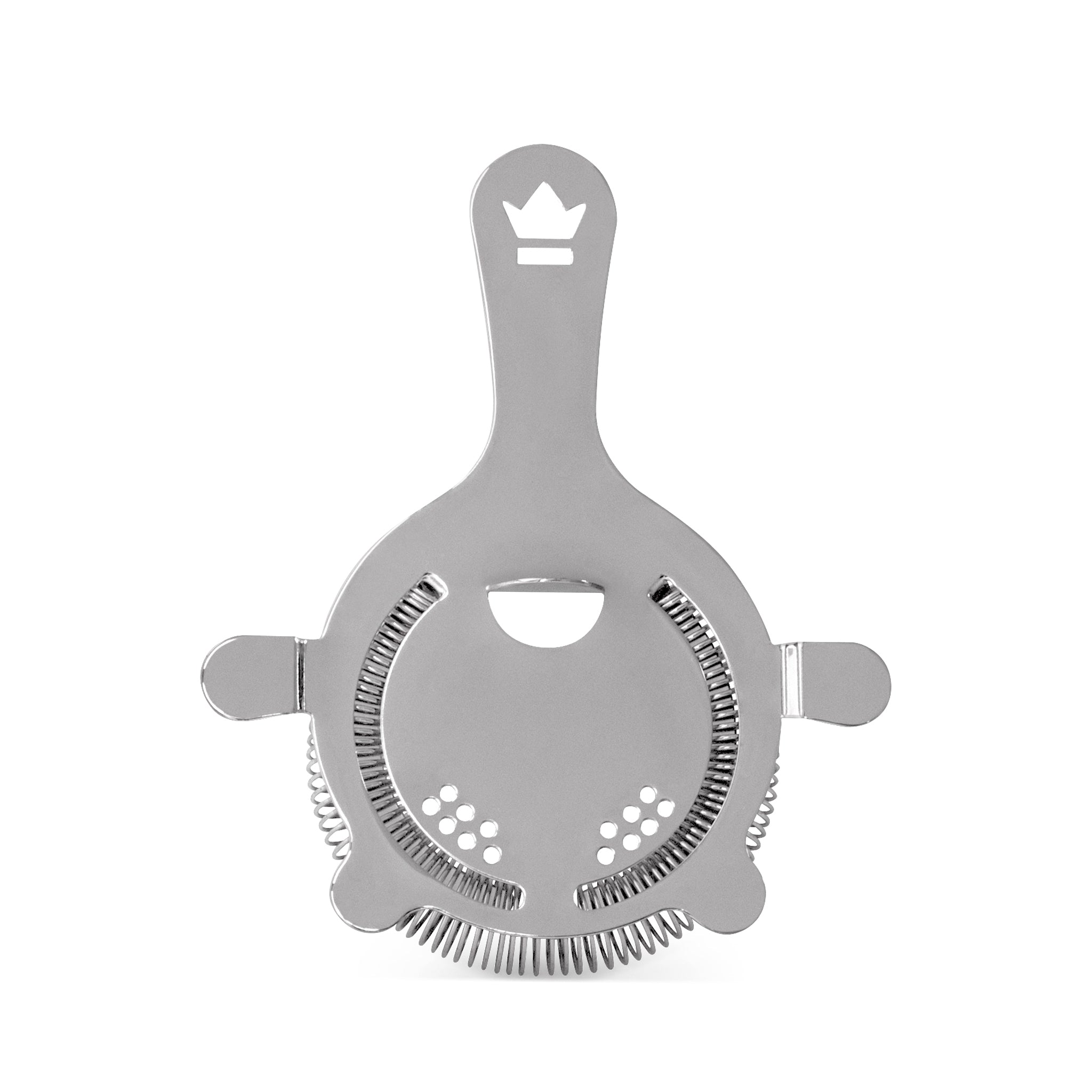 BUSWELL® 4-Prong Stainless Steel Cocktail Strainer - Bar Tool for Mixing Martinis, Cocktails & Mocktails - Perfect for Home Bars & Professional Bartenders