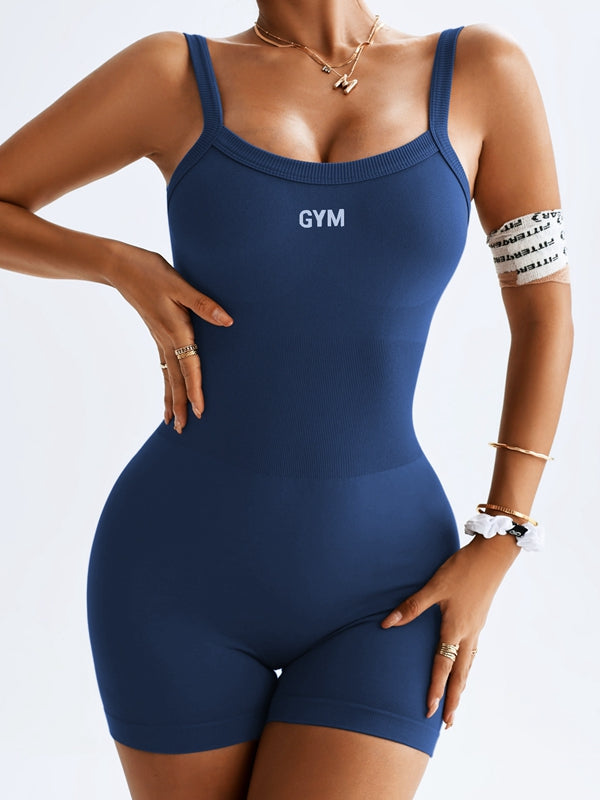 ZASUWA Women's Sexy Scrunch Bum Backless Romper Jumpsuit - Perfect for Beach, Pool Party & Summer Vacations