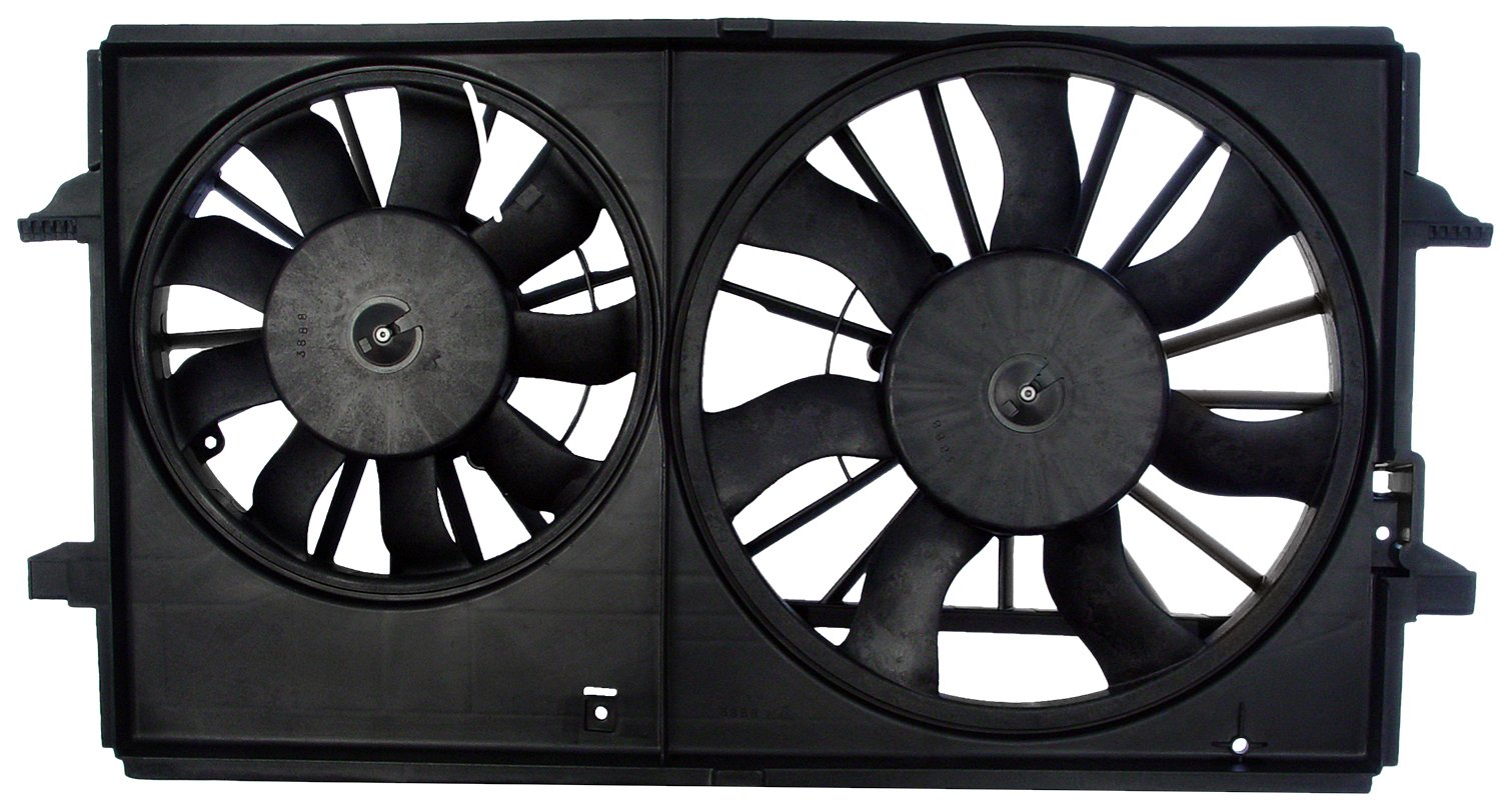 VDO FA70271 Radiator Fan Assembly Replacement - High Performance Cooling Fan for Cars, Trucks & SUVs - Perfect for Overheating Prevention & Engine Temperature Control