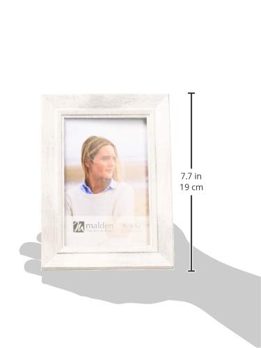 4x6 White Picture Frame - Malden FITS for Wall Display, Tabletop Decor, Photo Gifts & Home Office Decorations