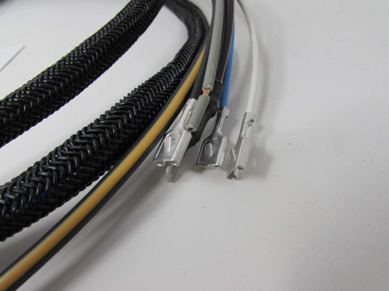 Western Fisher Blizzard 11 Pin Plow Side Light Wiring Harness 3 Plug - Compatible with 26347/26377 - Heavy Duty Snow Plow Lighting Kit for Trucks & ATVs - Perfect for Winter Road Maintenance & Off-Road Adventures