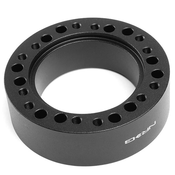 1 Inch H Aluminum Steering Wheel Hub Adapter SRK 510BK - Compatible with Most Aftermarket Steering Wheels, Perfect for Racing & Custom Car Upgrades