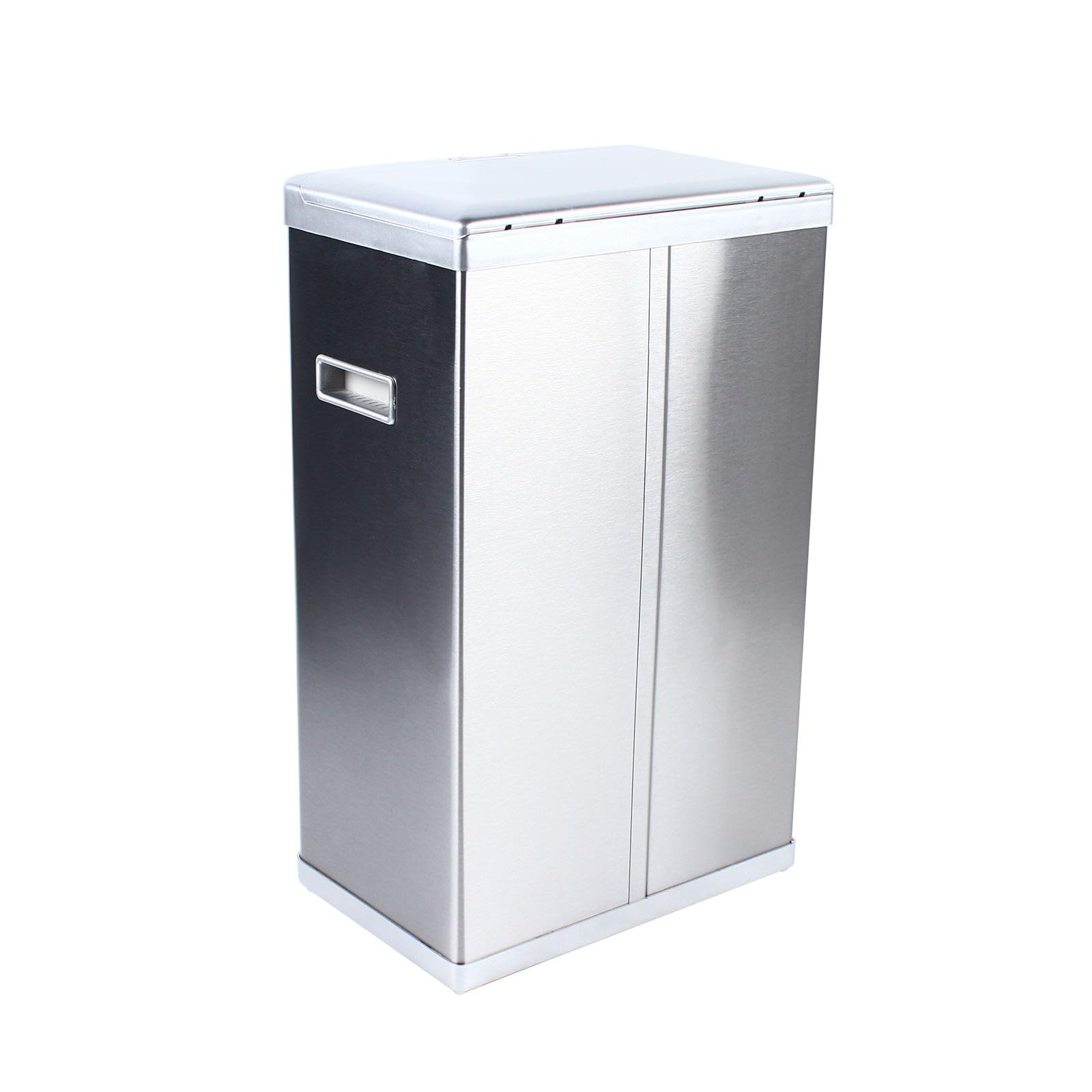 Automatic Rice Dispenser Machine - 15kg/33lbs Large Capacity Stainless Steel Food Storage Container for Kitchen, Pantry & Restaurant Use