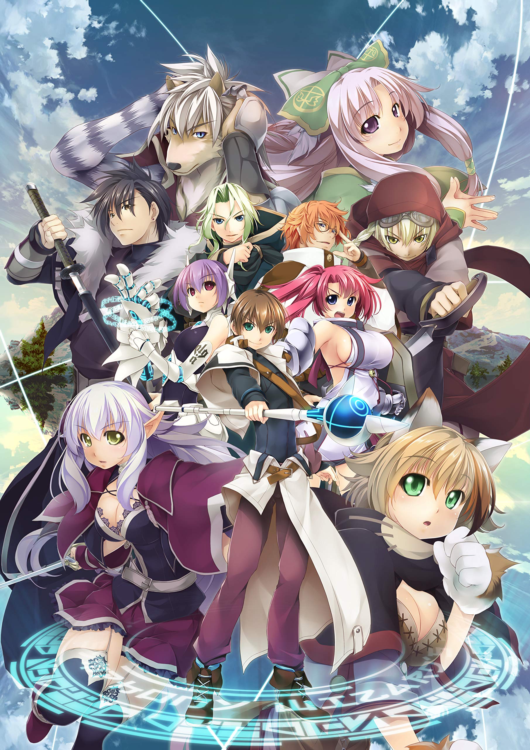 Arc System Works Wizard’s Symphony Nintendo Switch Game - Region Free Japanese Version - Perfect for RPG Fans & Anime Style Adventure Gaming