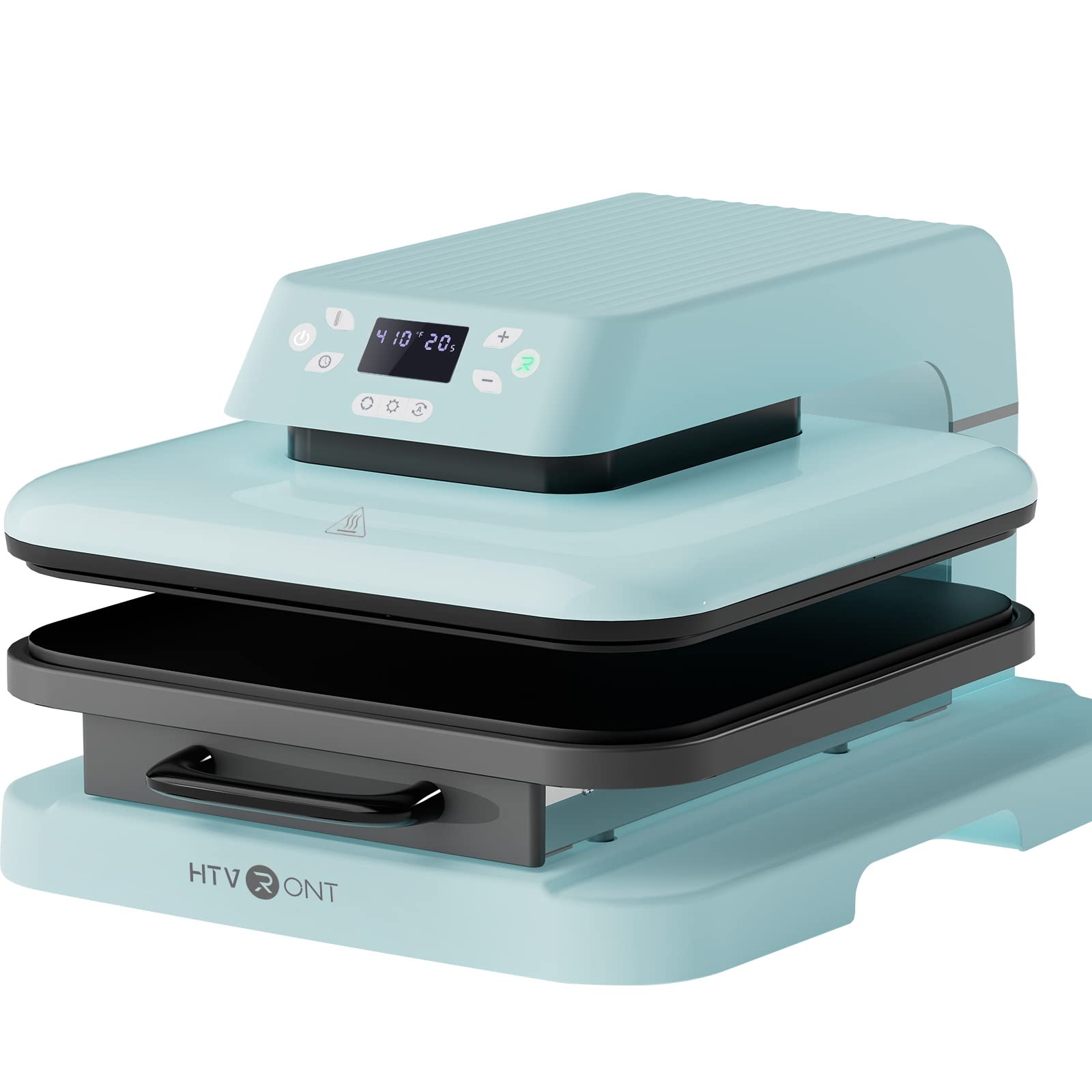 HTVRONT 15x15 Auto Heat Press Machine for T-Shirts - Fast Heating & Even Heat Distribution - Perfect for HTV, Sublimation & Heat Transfer Projects - Ideal for DIY Crafts, Custom Apparel & Small Business Printing