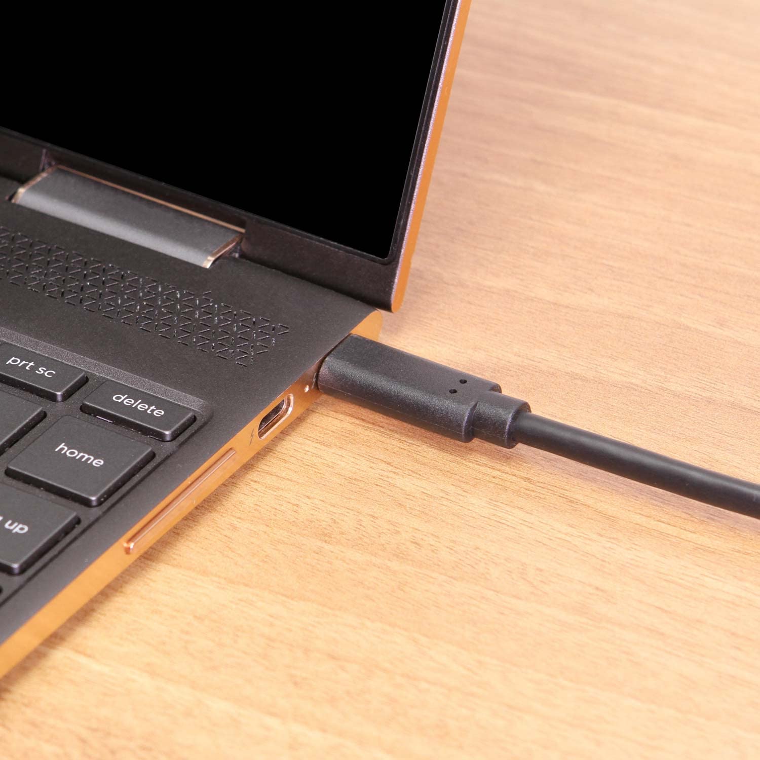 USB-C to USB-A 3.2 Gen 1 Cable (3ft/0.9m) - Fast Charging & Data Sync, Durable Nylon Braided, Black - Perfect for Smartphones, Laptops, Tablets & Accessories