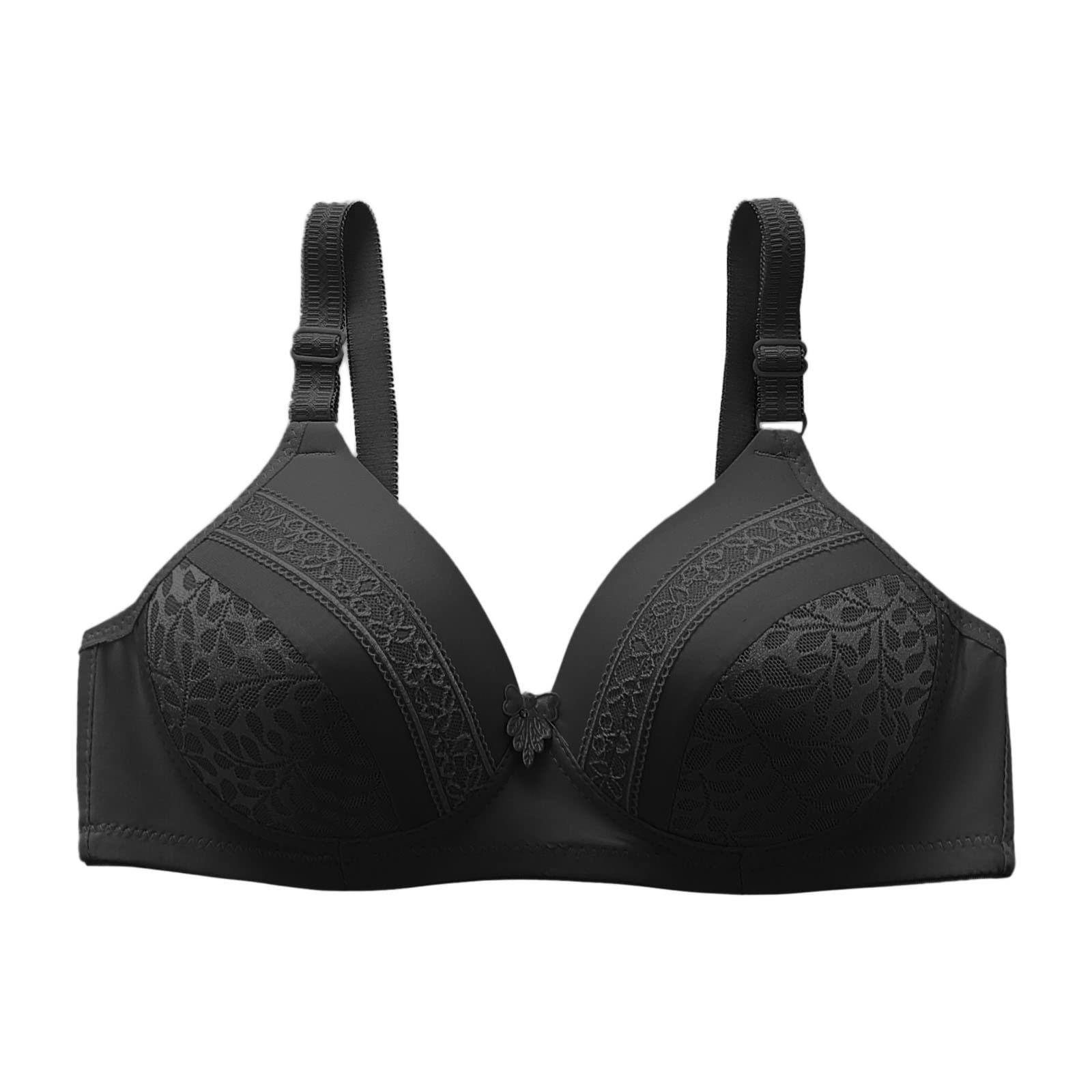 Wireless Push Up Bras for Women - Comfortable Daisy Lace Bras for Older Women & High Impact Sports Bras - Perfect for Everyday Wear, Yoga & Active Lifestyles