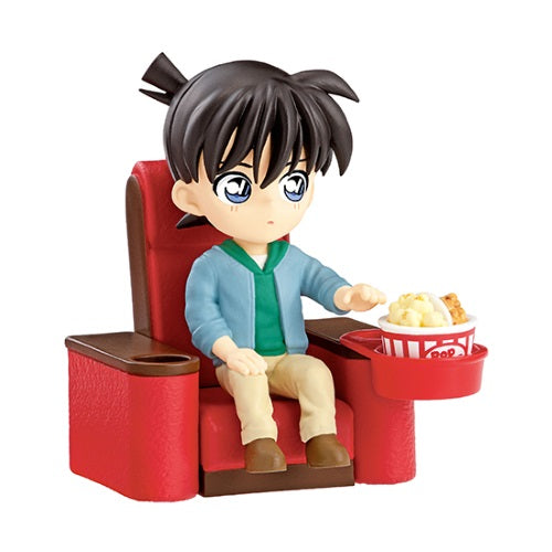 Detective Conan Movie Theater Miniature Doll Furniture Set - Anime Collectible Figures for Home Decor & Display - Perfect for Anime Fans, Miniature Enthusiasts, and Gift Giving