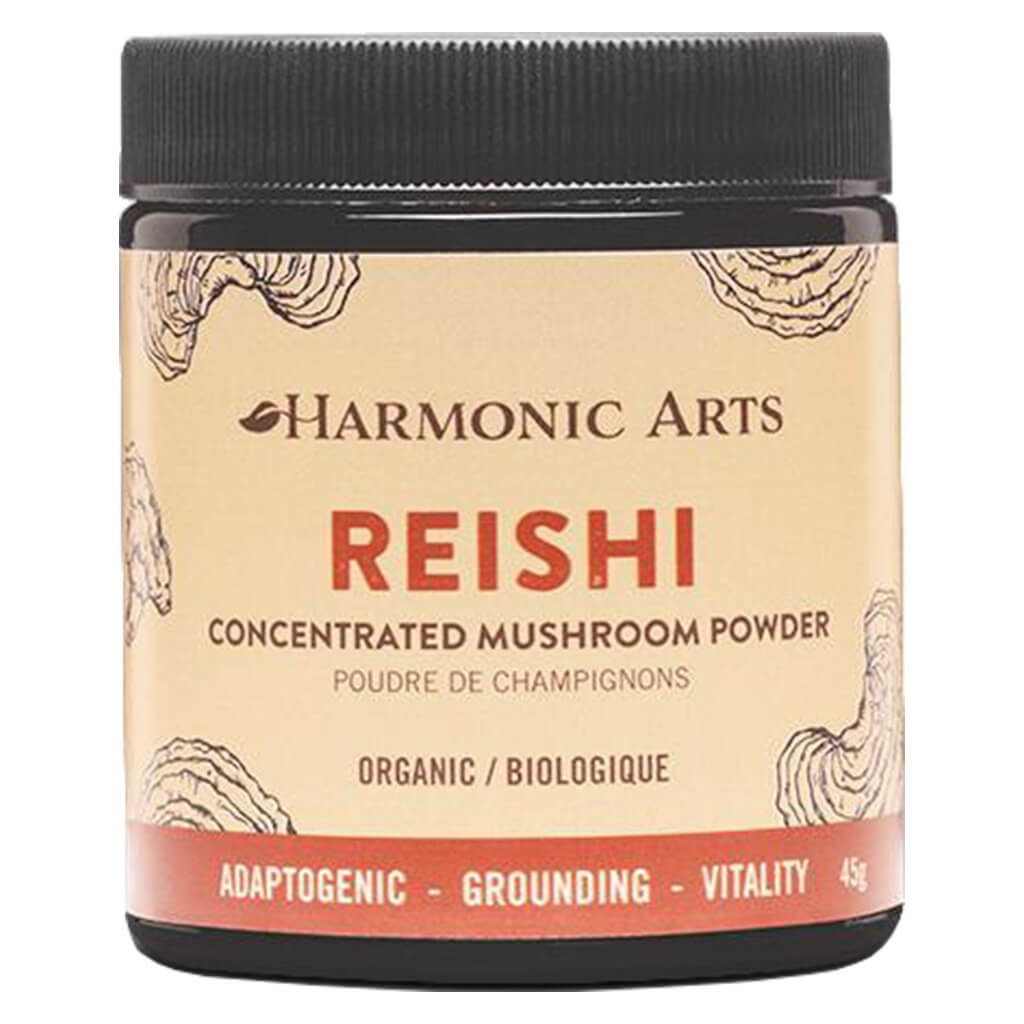 Organic Reishi Mushroom Powder Extract - 100% Pure & Potent Immune Support Supplement for Wellness & Stress Relief - Perfect for Smoothies, Tea, and Daily Health Boost
