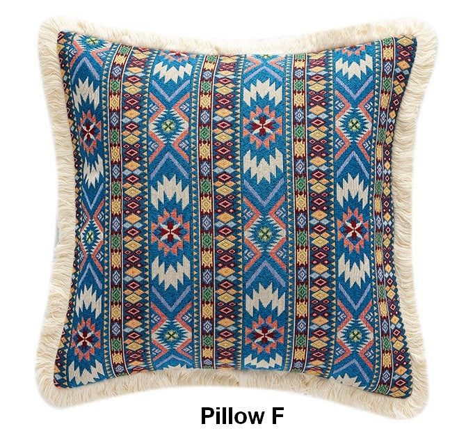 Extra Large Modern Geometric Throw Pillows - Bohemian Decorative Cushions for Sofa, Bed & Living Room - Soft Accent Pillows for Home Decor, Perfect for Cozy Reading Nooks and Stylish Lounge Areas