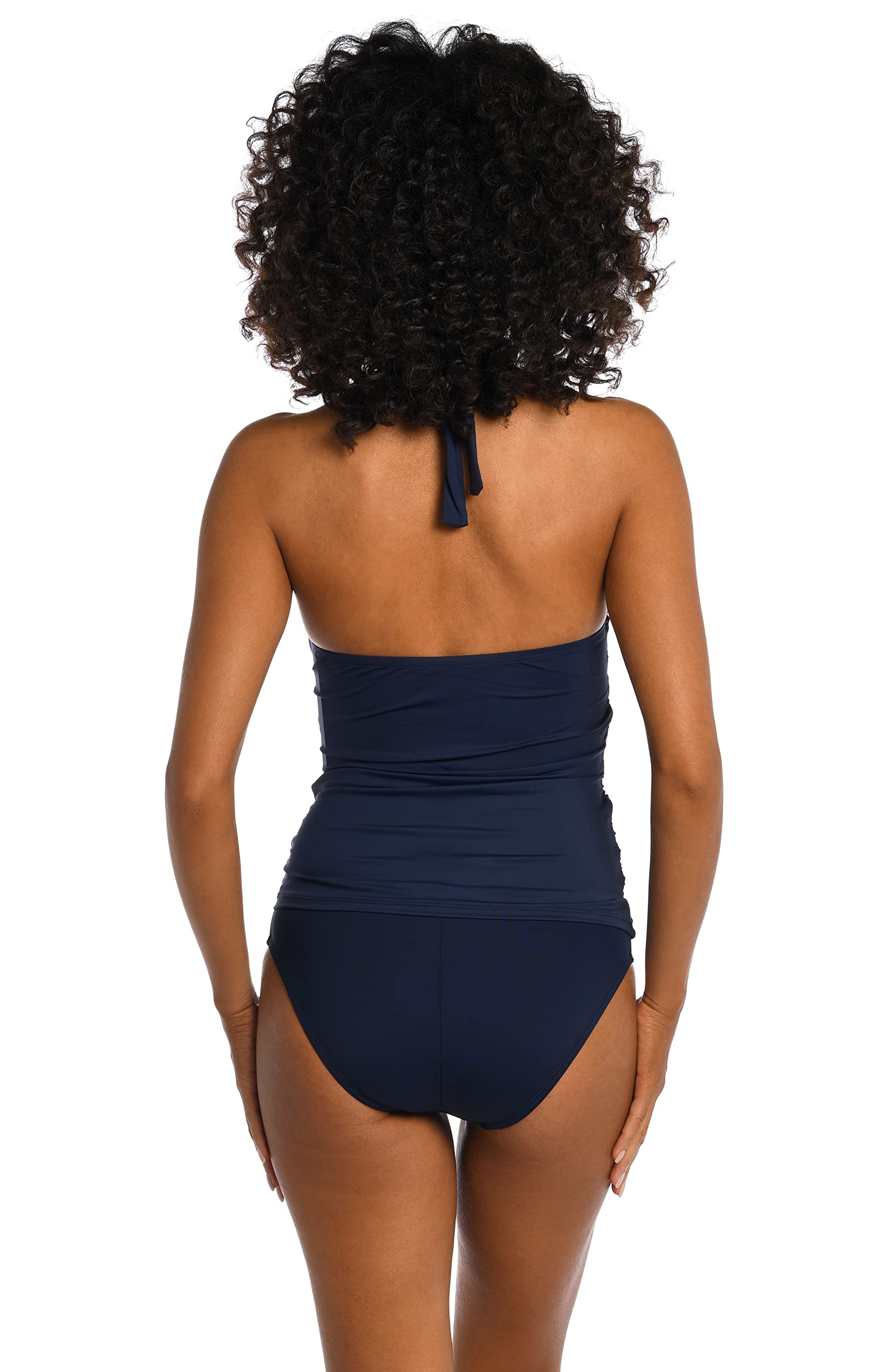 La Blanca Women's Island Goddess Halter Tankini Swimsuit Top - Seafoam Green | Beach Vacation, Pool Party & Summer Swimwear for Women