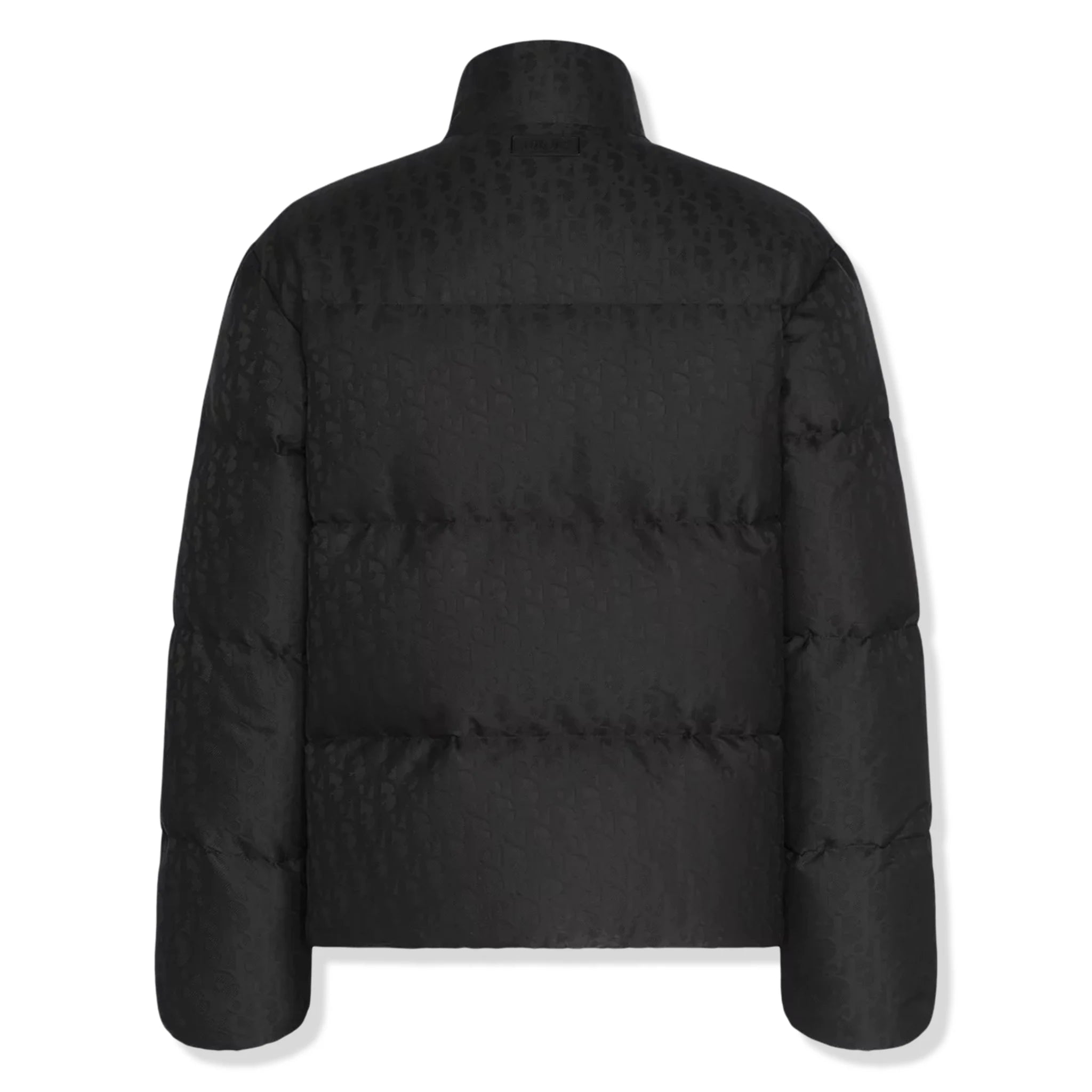 Dior Oblique Black Puffer Jacket for Women - Luxury Quilted Winter Coat with Hood | Perfect for Cold Weather, Fashion Outerwear & Street Style